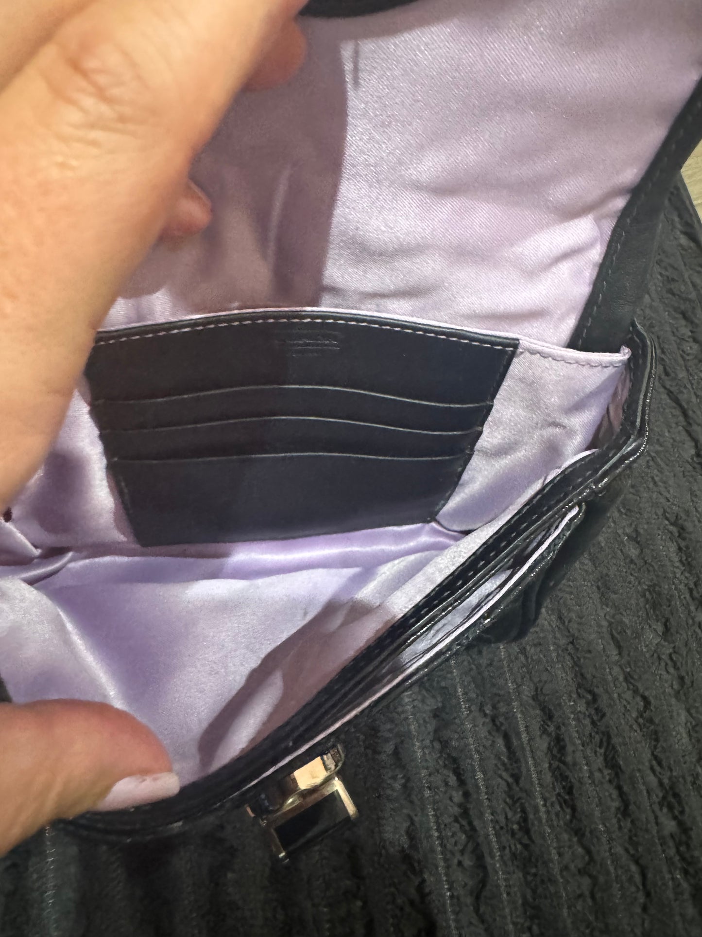 COACH Black Clutch Bag - no strap included