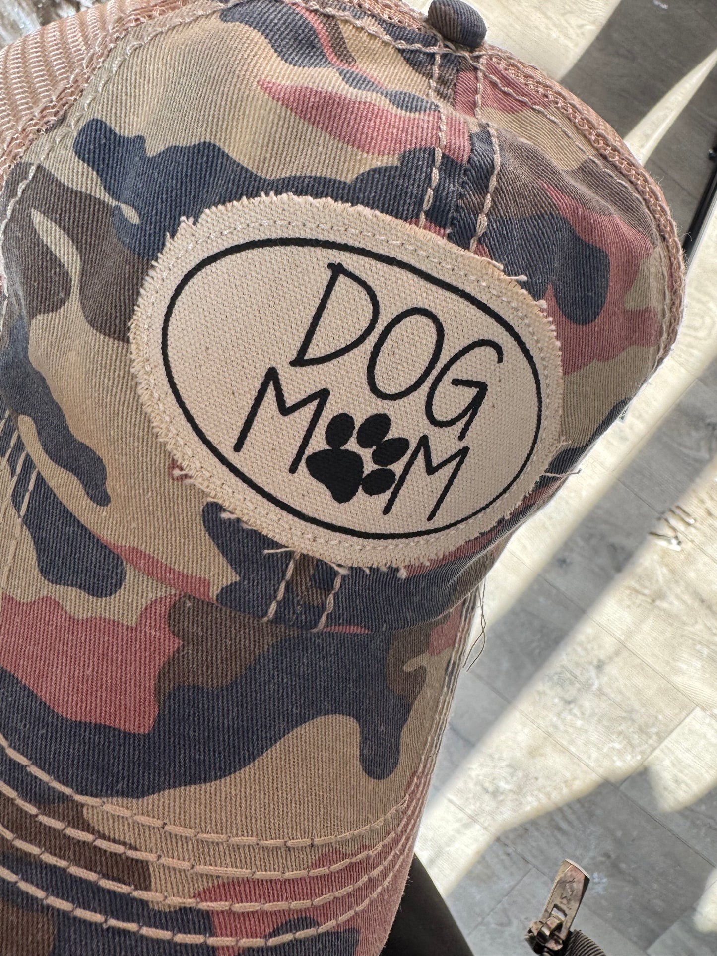 DOG MOM adjustable cap