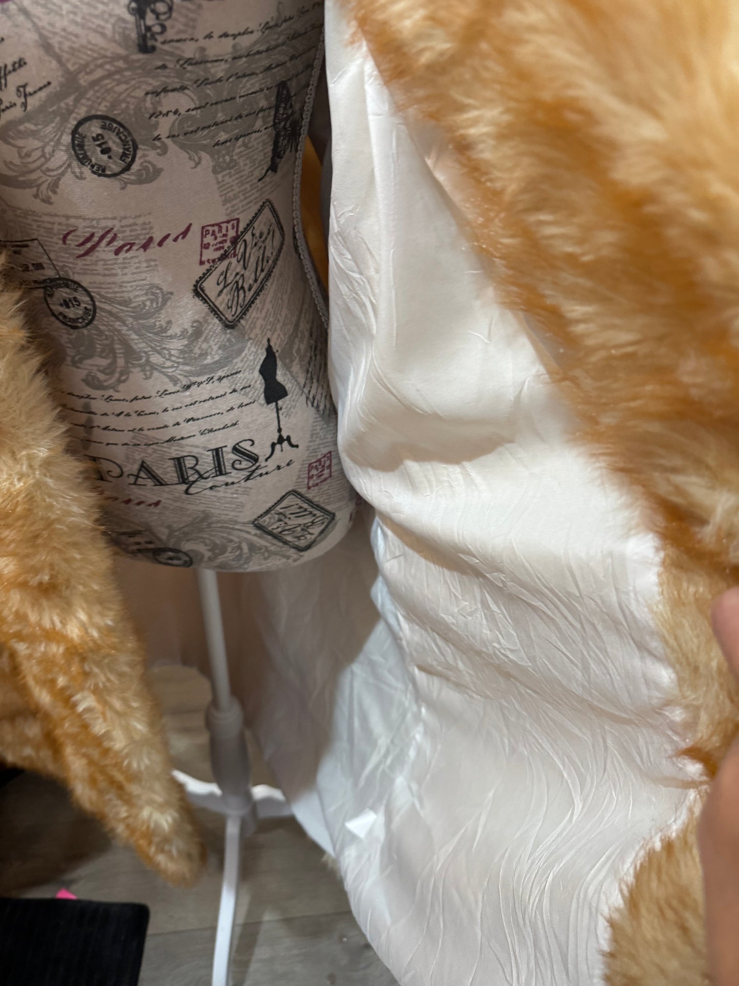 Faux Fur Jacket - Size Medium