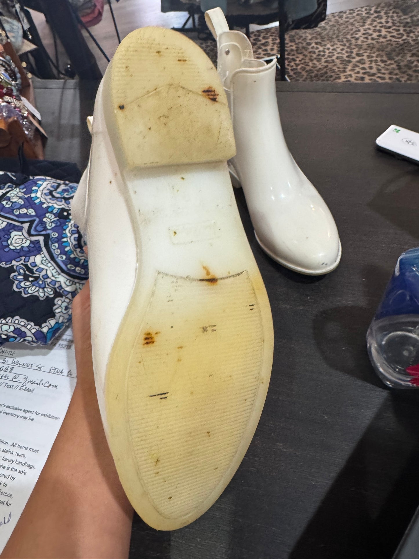 PreLoved Sam Edelman Boots - White - Size 9