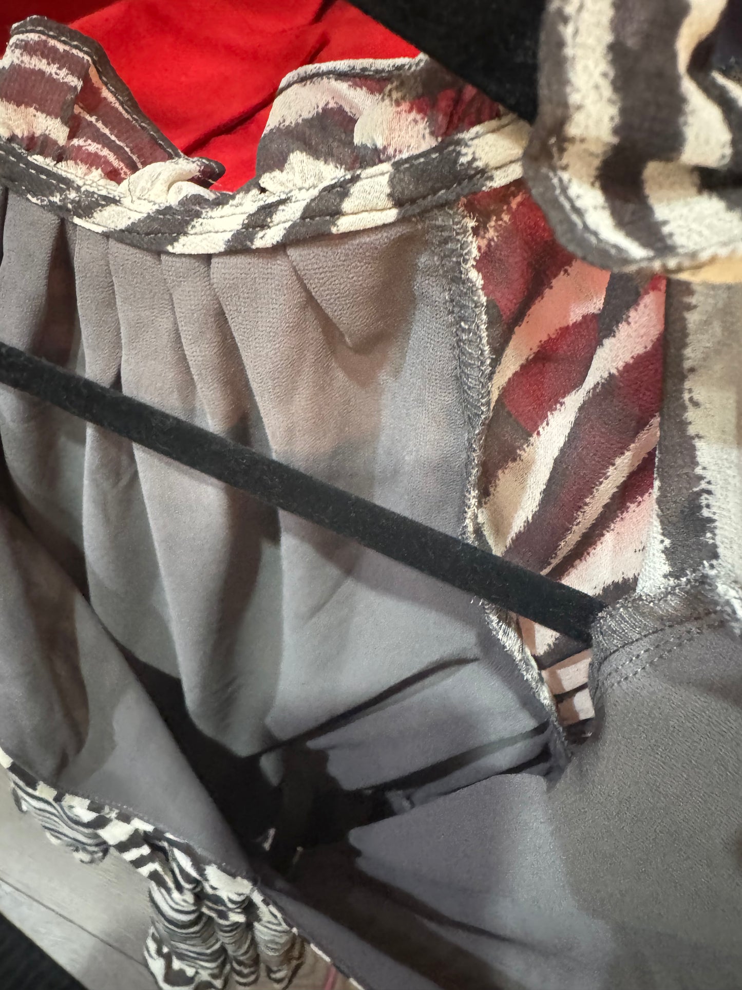 Cute Dress - Black and White print - Size Small