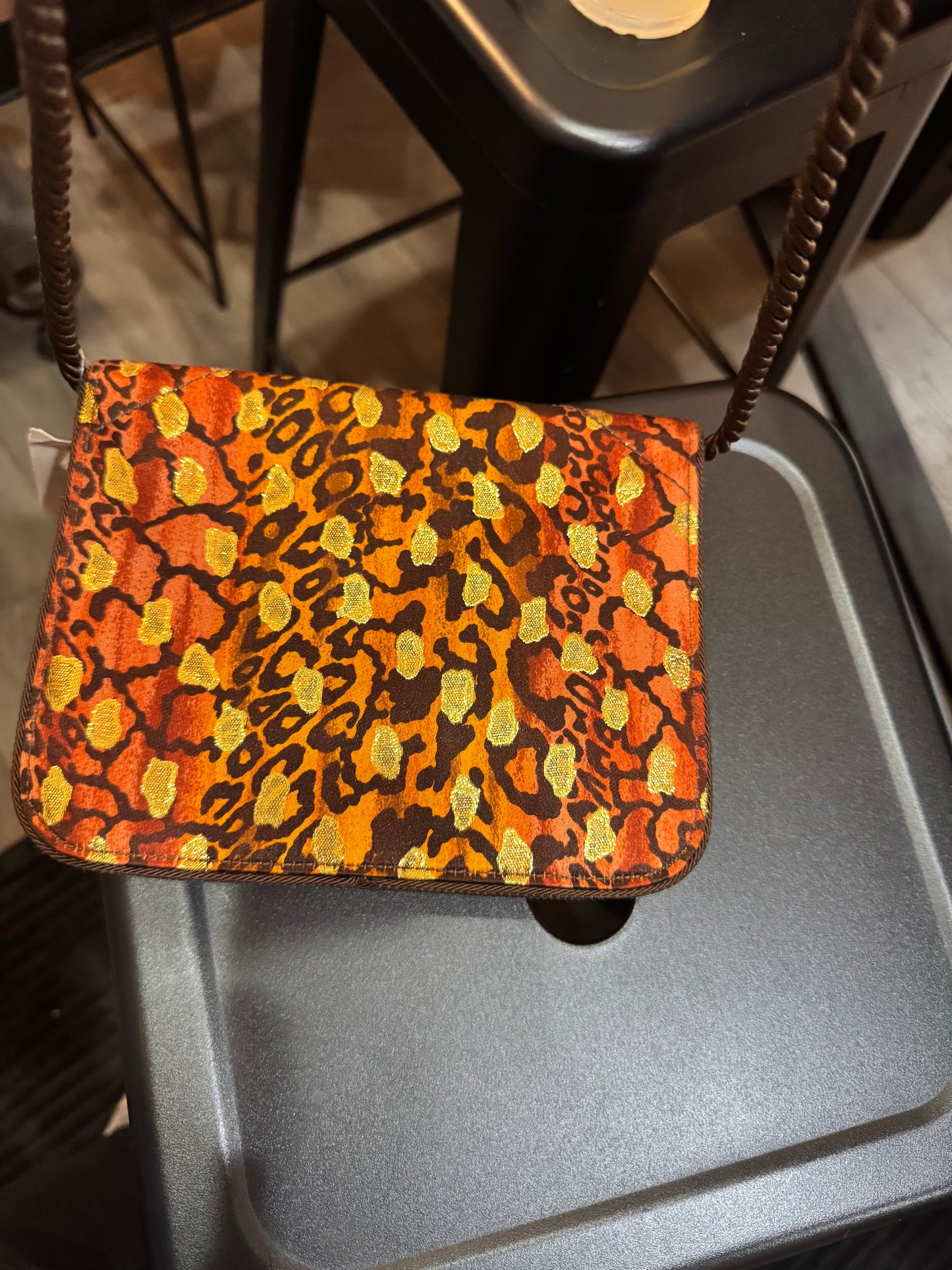 Escada vintage satin handbag