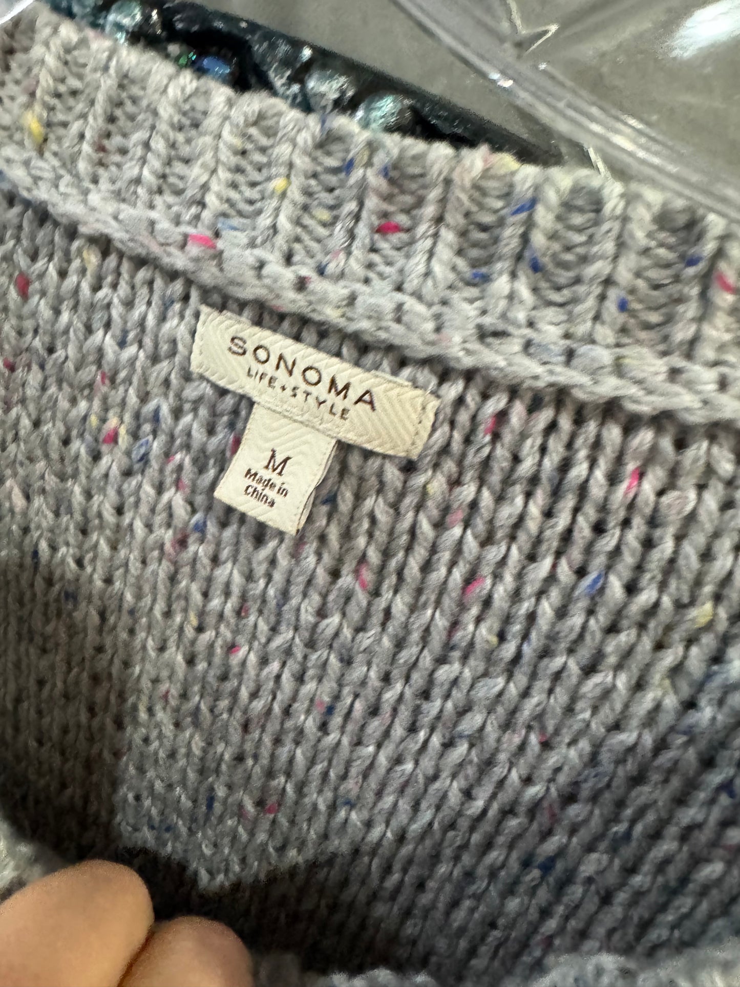 Sonoma Size Medium Sweater - mixed colors
