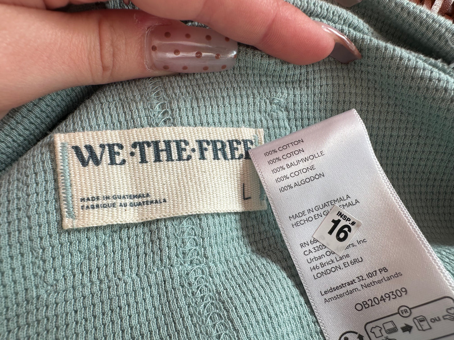 We the Free Size Large Long Sleeve Top