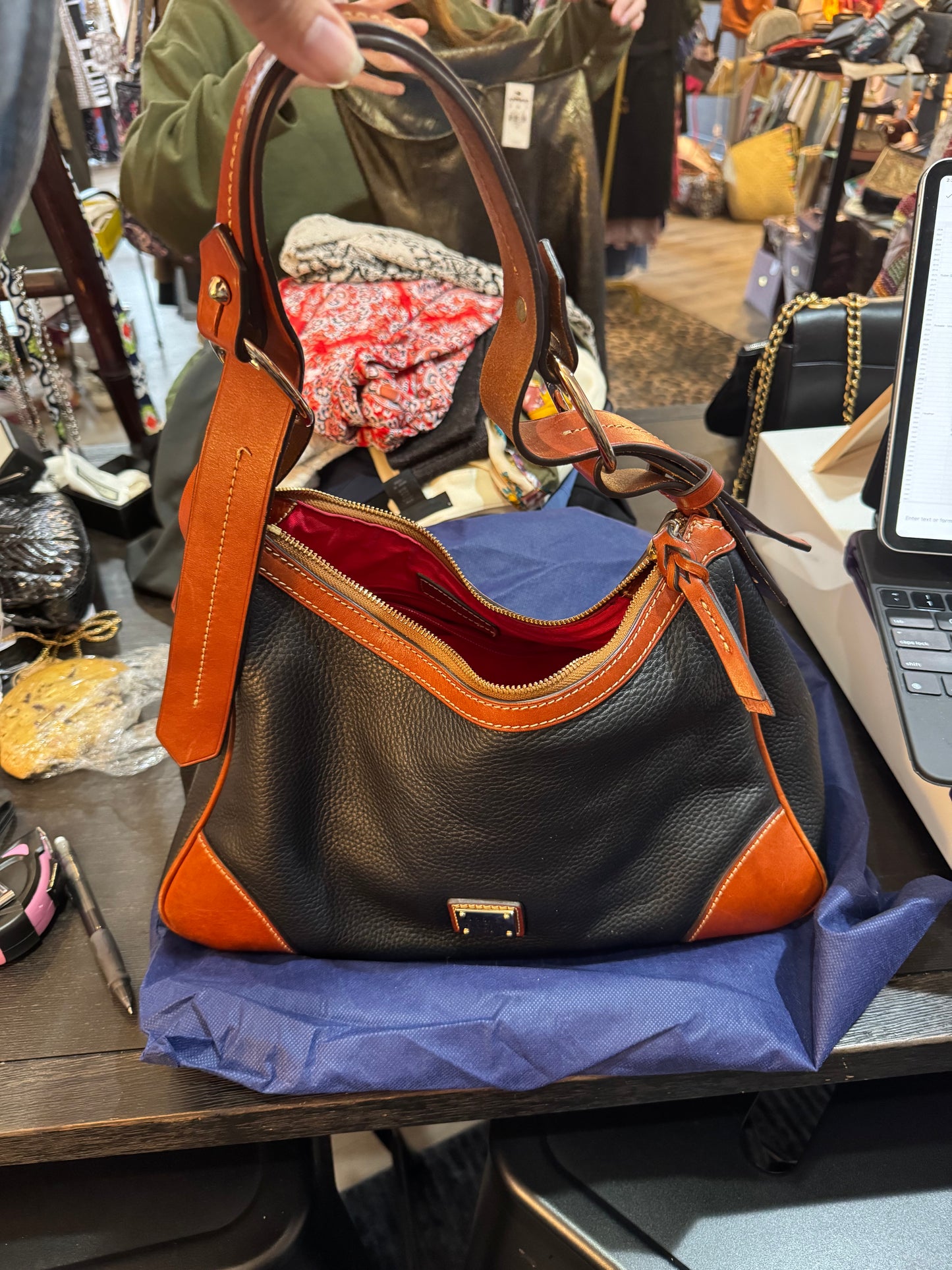 Dooney & Bourke large black handbag