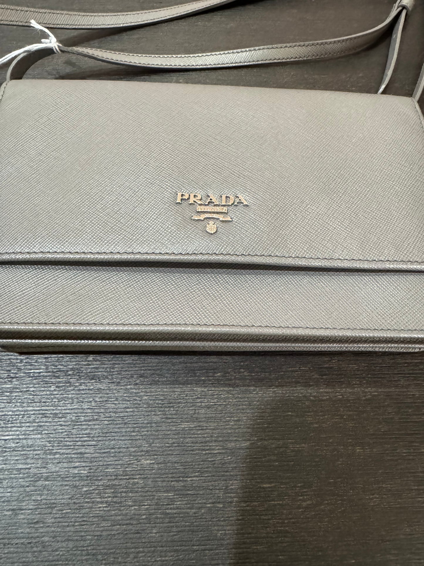 Prada crossbody wallet//clutch