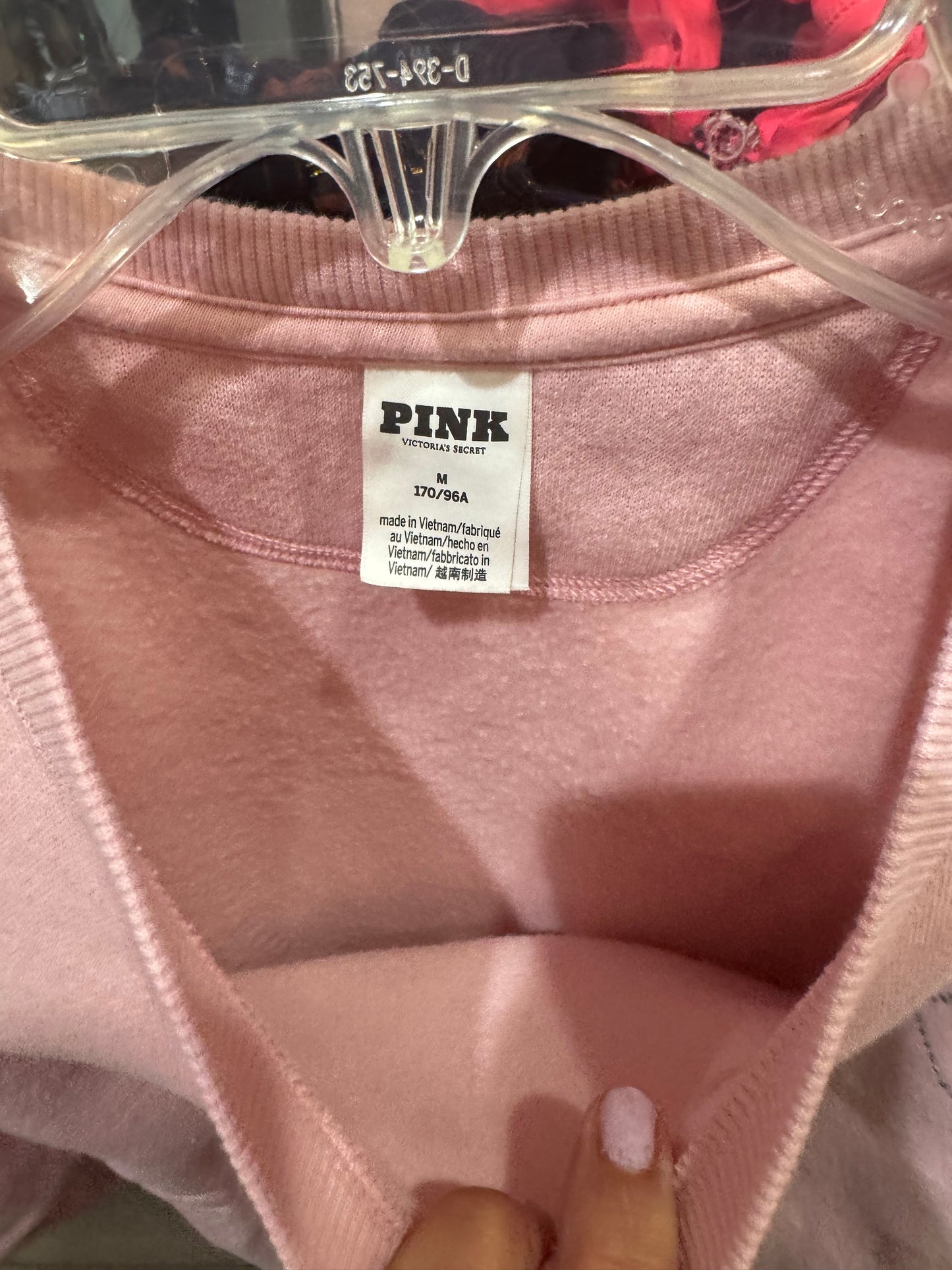 Pink Sweatshirt - Size Medium