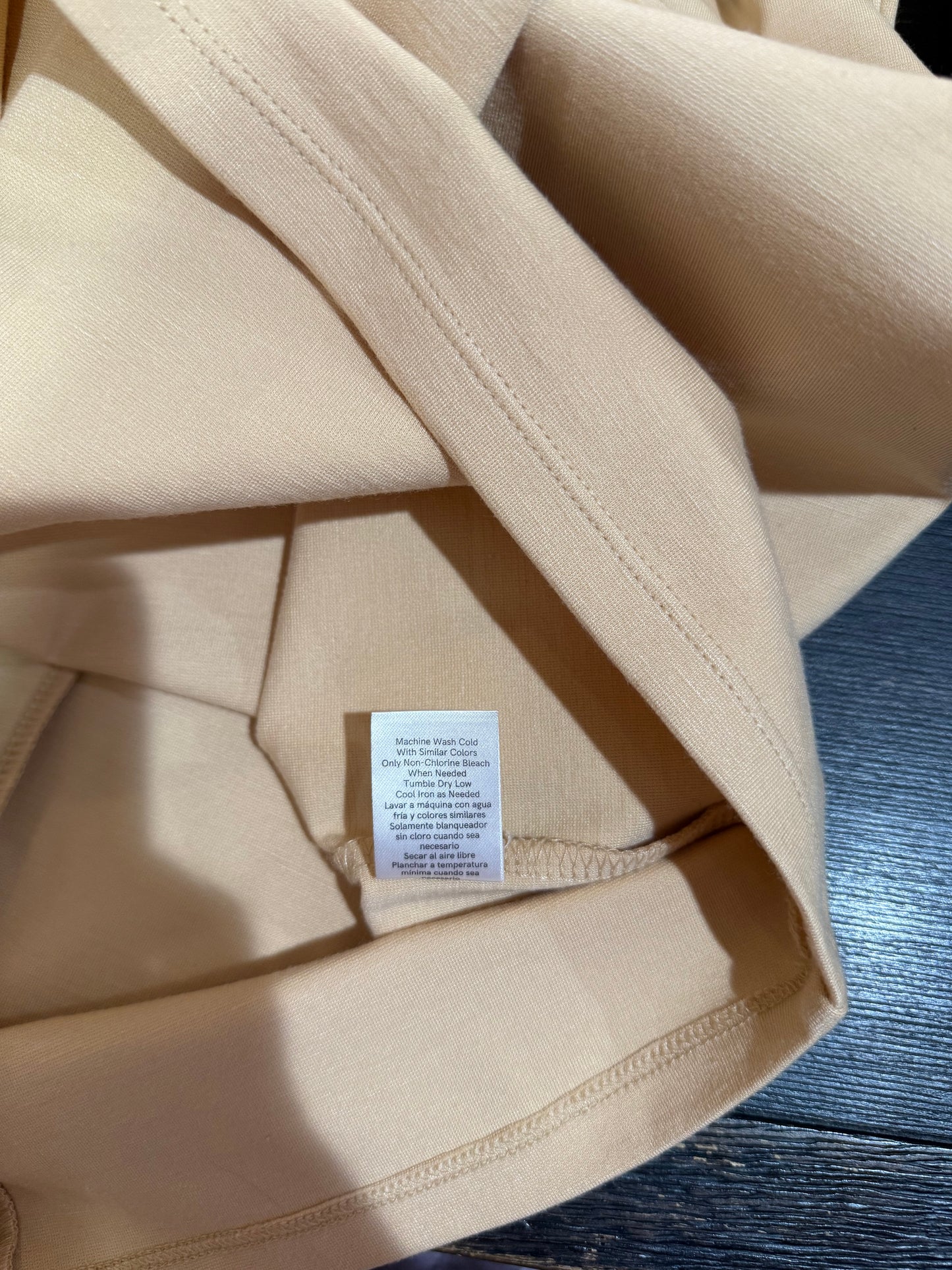 Venus Brand - Light Yellow Dress Size Small