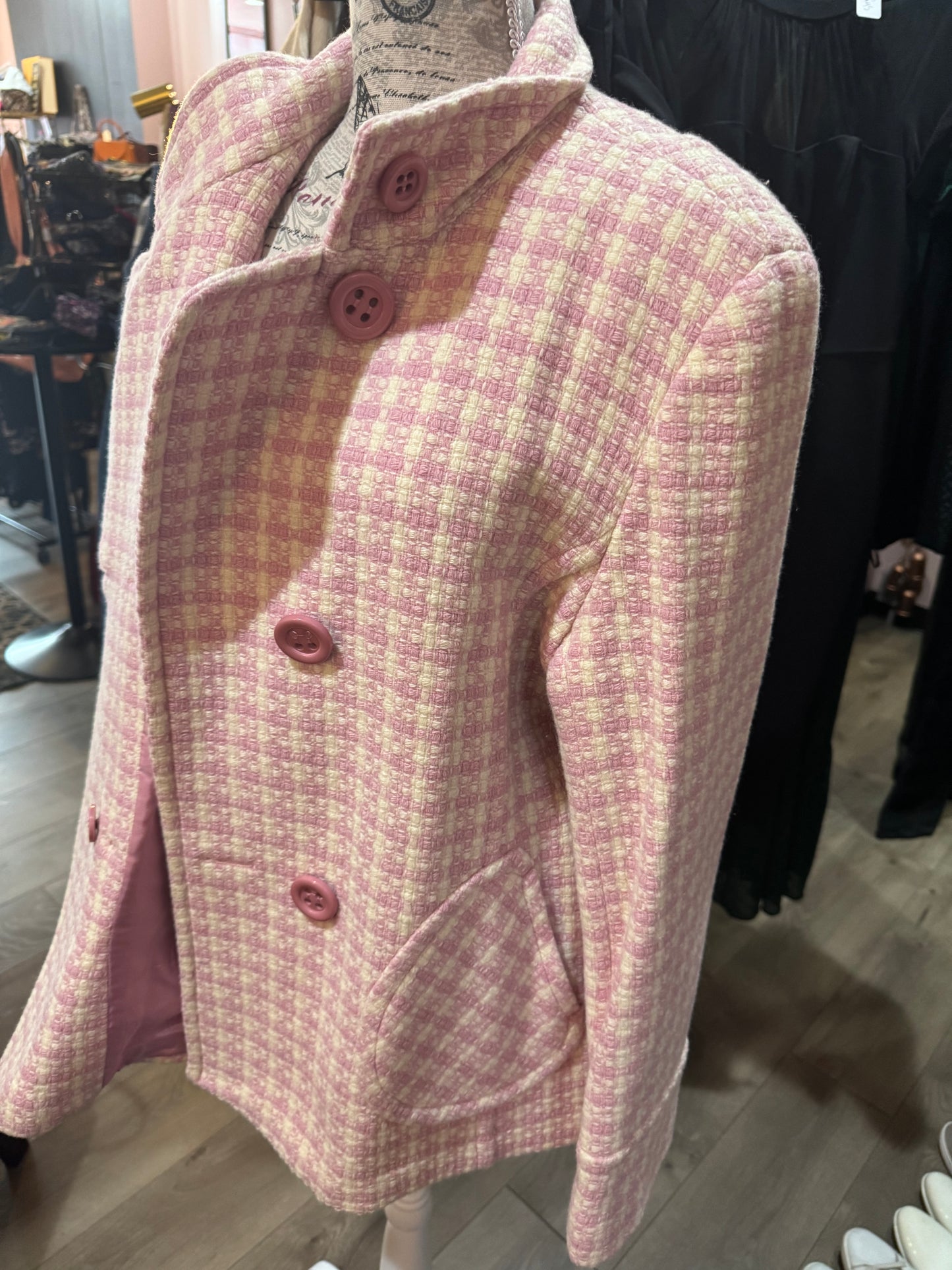 Tweed Coat - Size 2XL - Very Good Condition