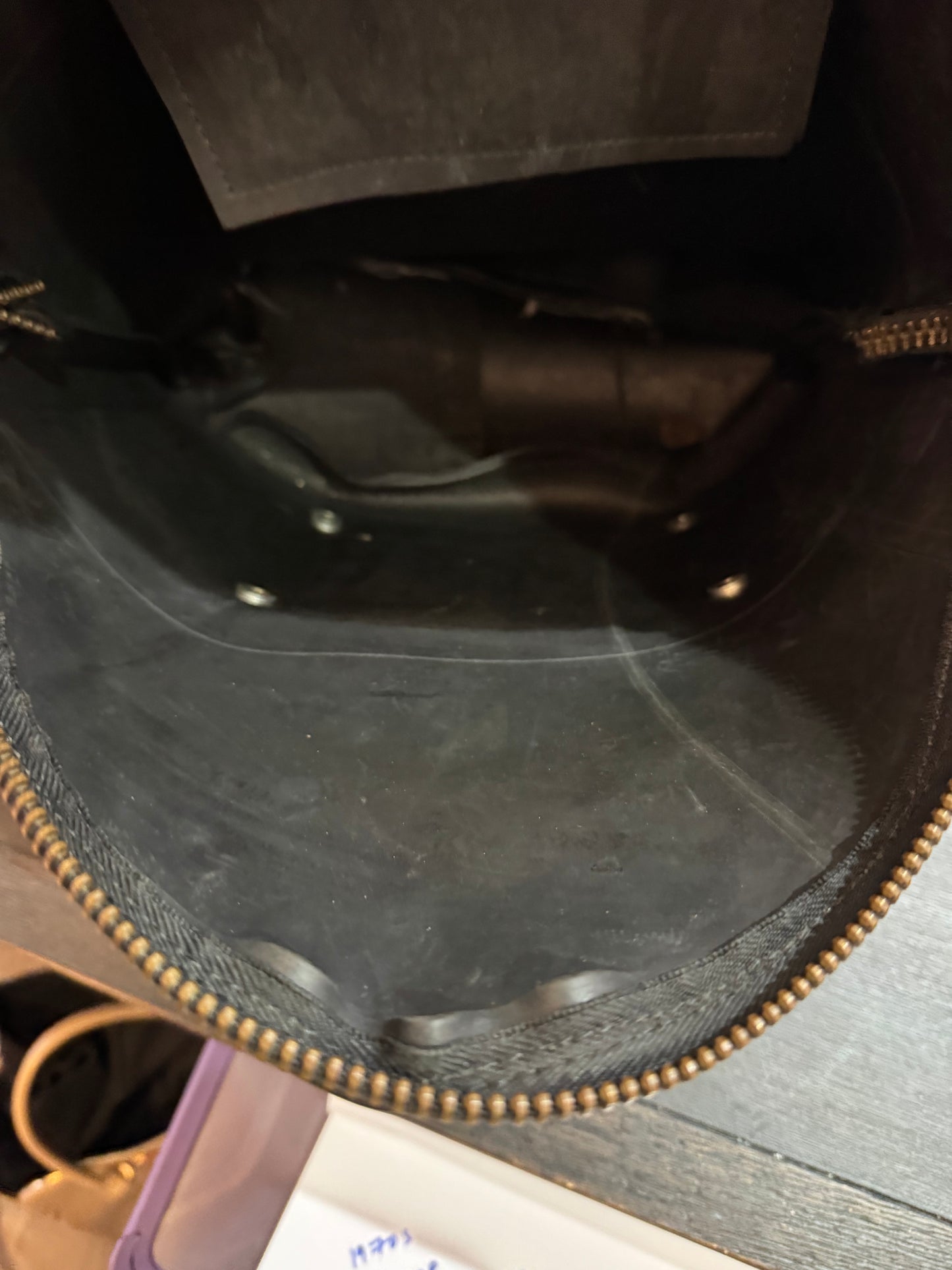 Unique rare license plate bookbag