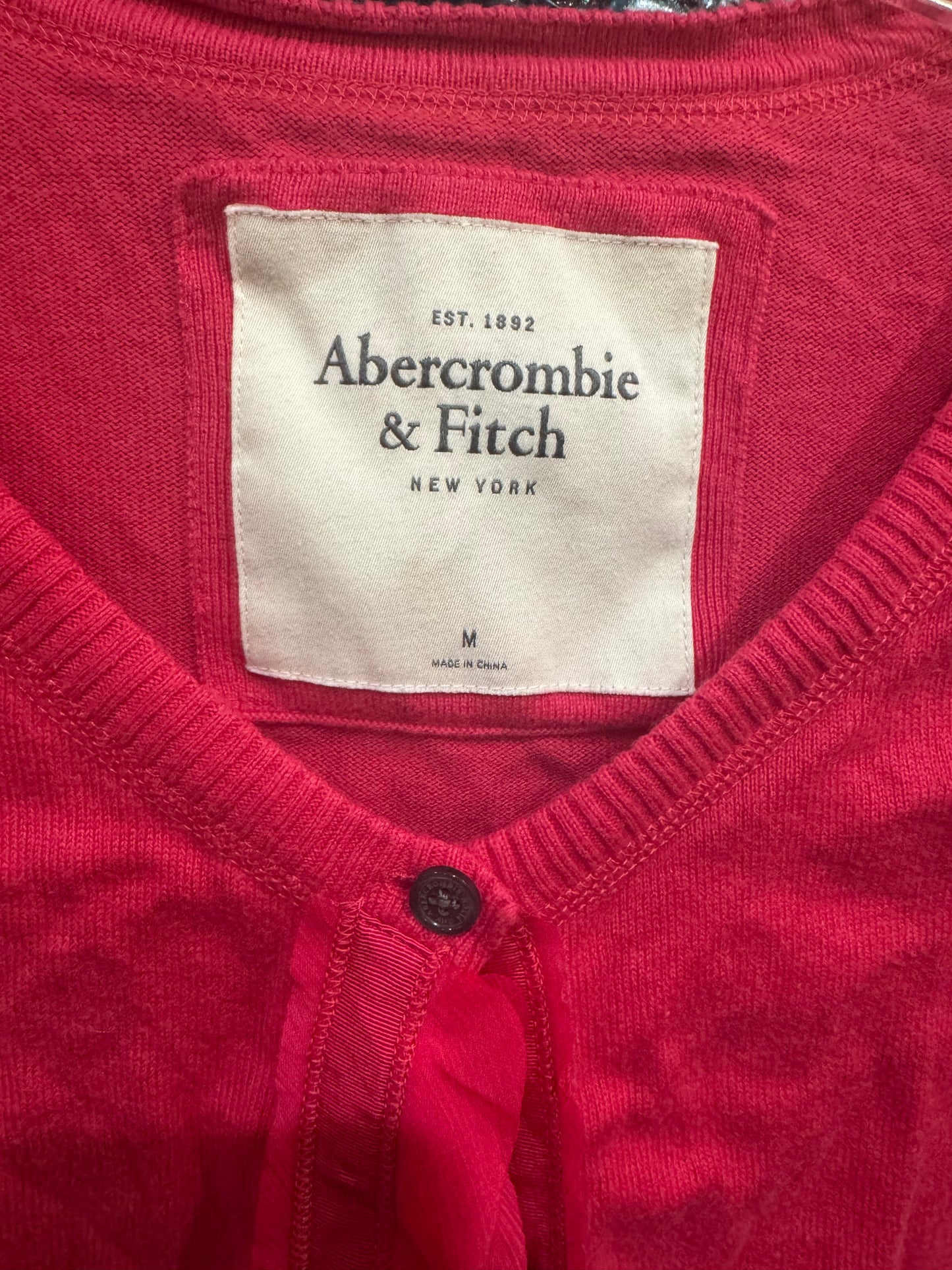 Abercrombie Y2K Pink Button Up Cardigan