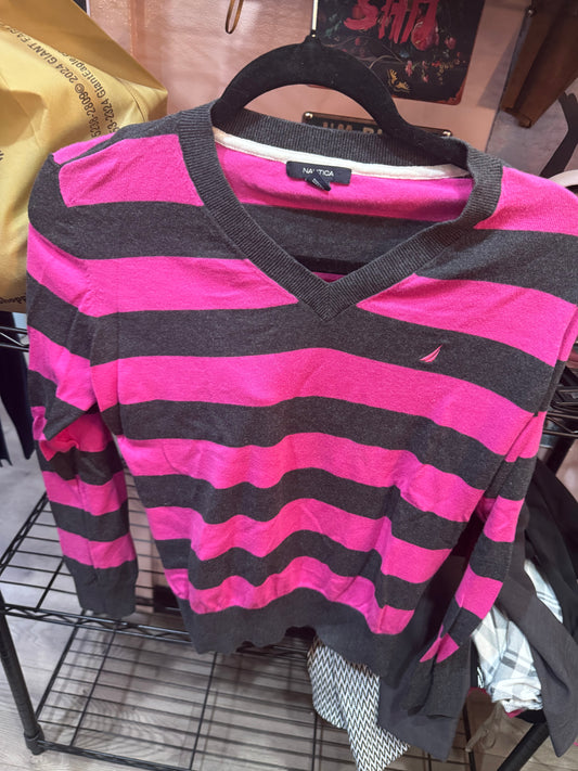 Nautica Brand. Size Medium.  Striped Sweater.