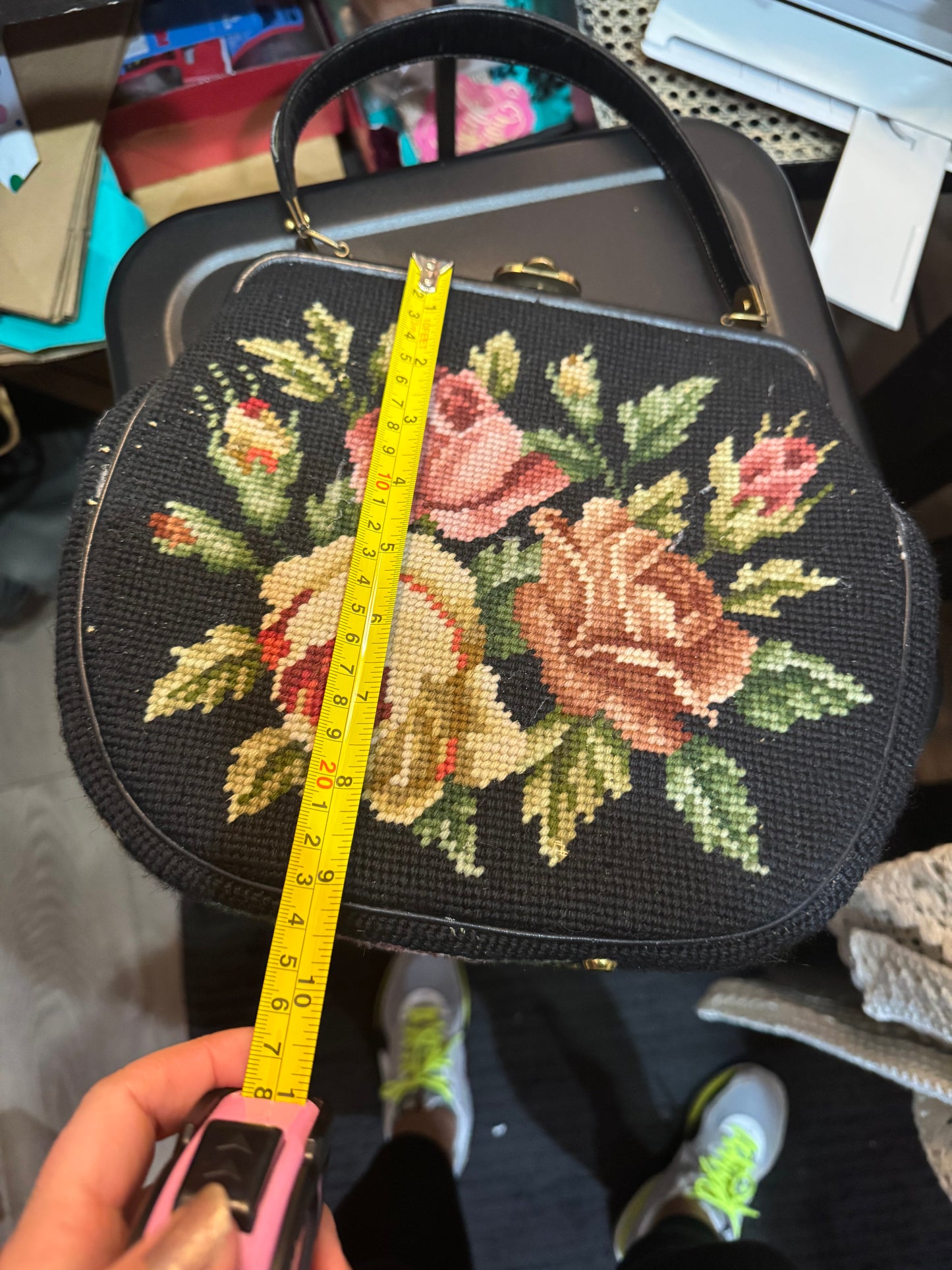 Vintage Tapestry Handbag