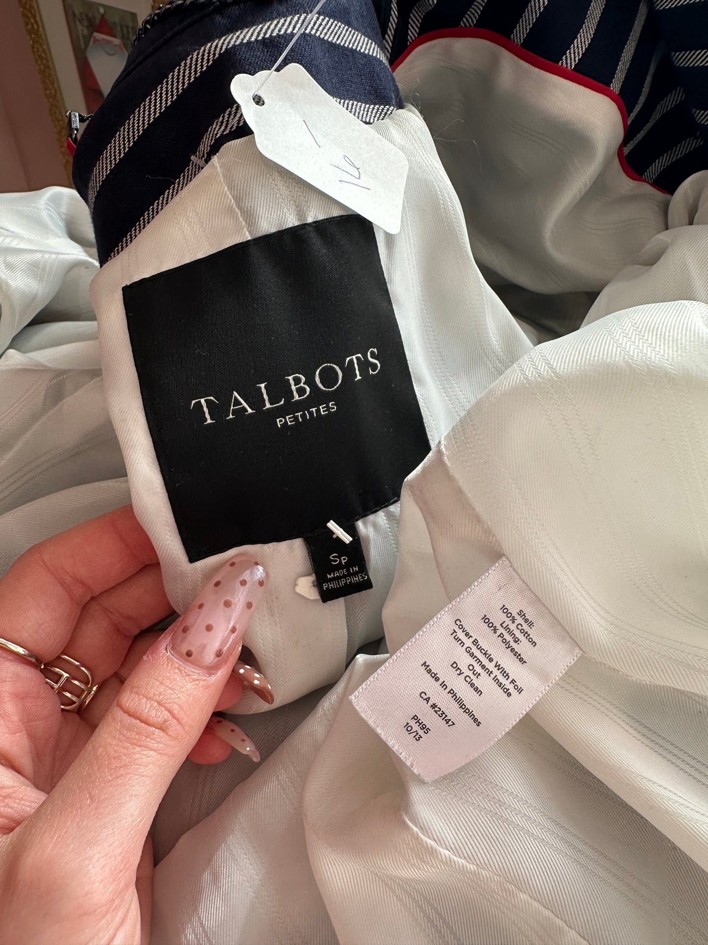 Talbots Jacket - Size Small Petite