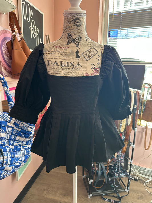 Sezane Brand Short Sleeve Top Size XS