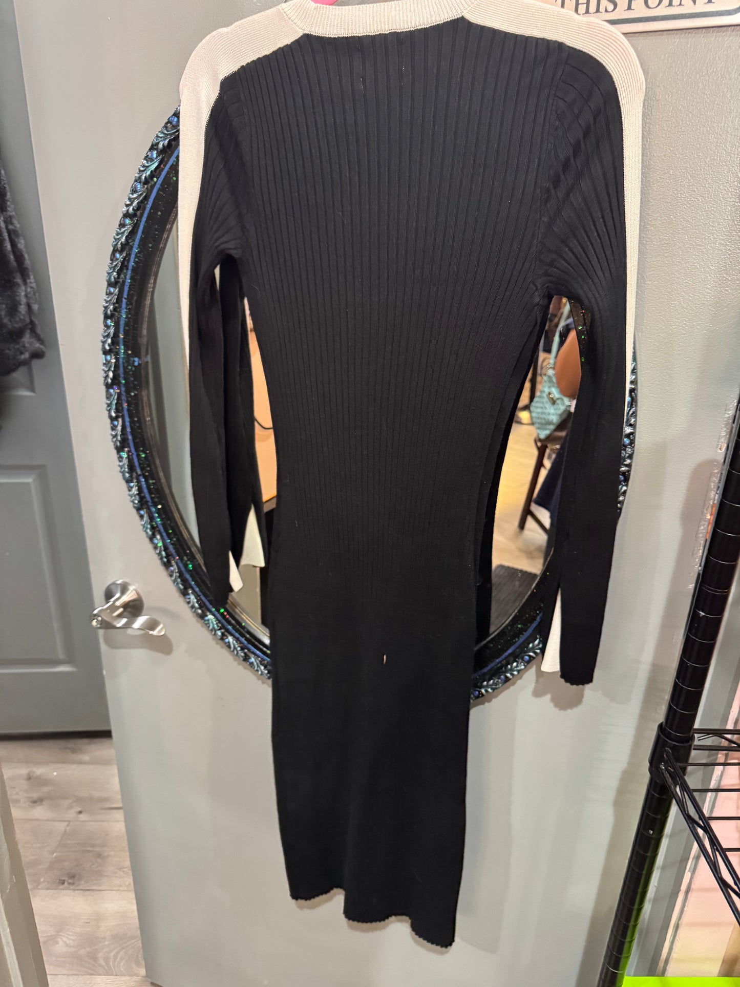 Future Collective Size XS Black and White Dress