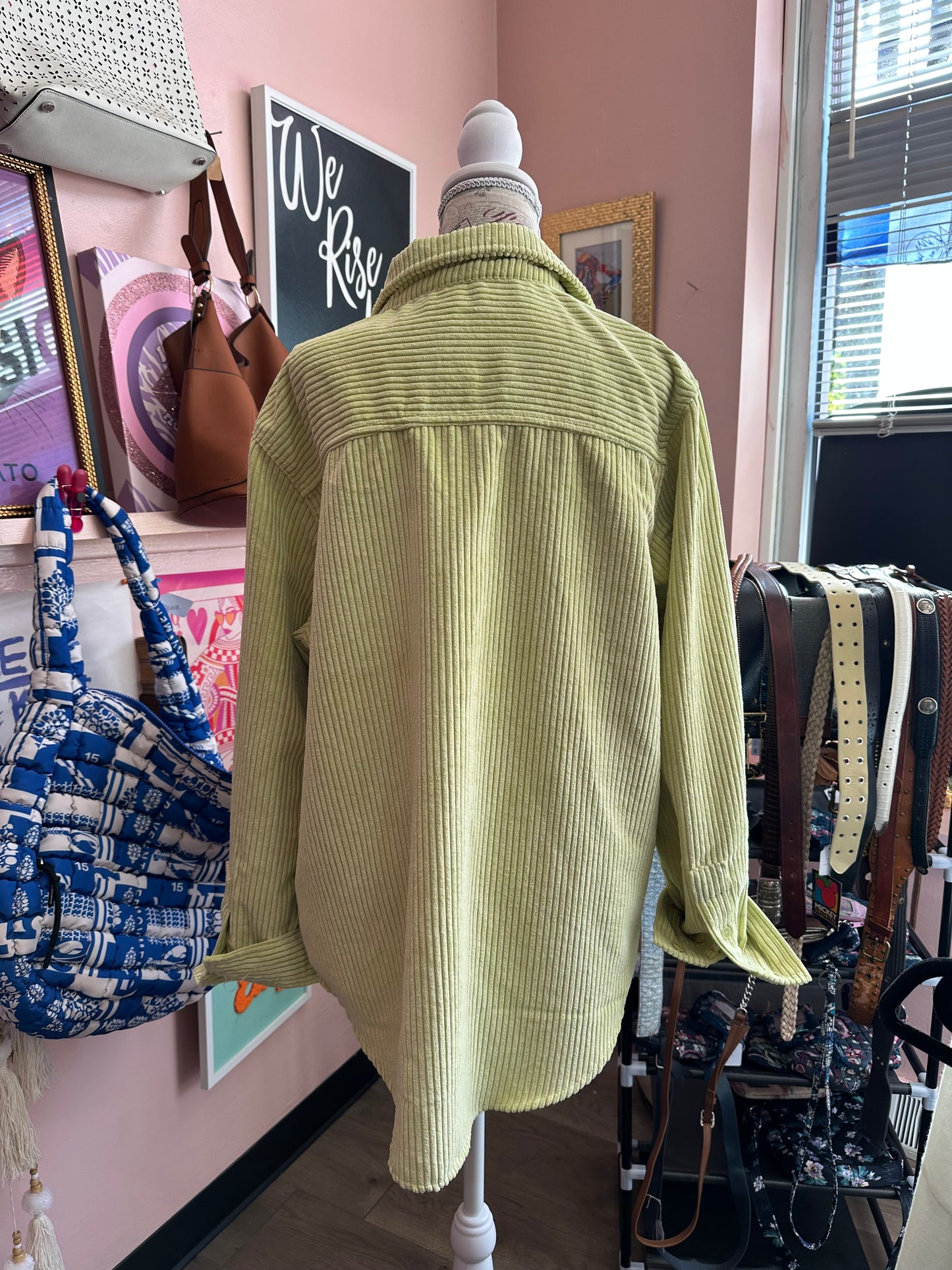 Velvet Heart Button Down - Size XL