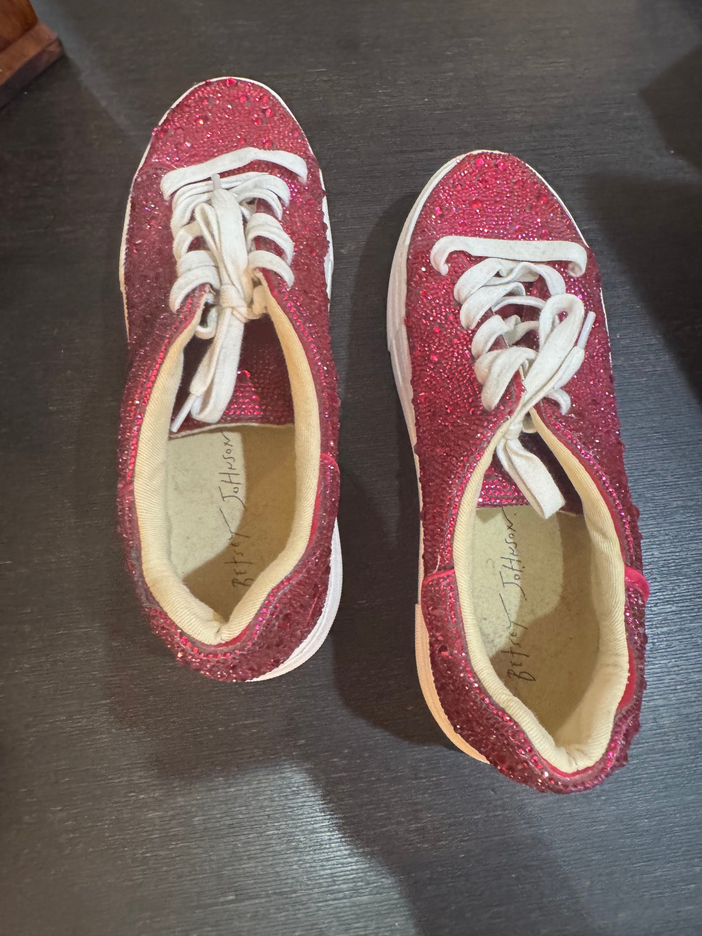 Pink Sparkle Shoe - Betsy Johnson - Size 6.5M