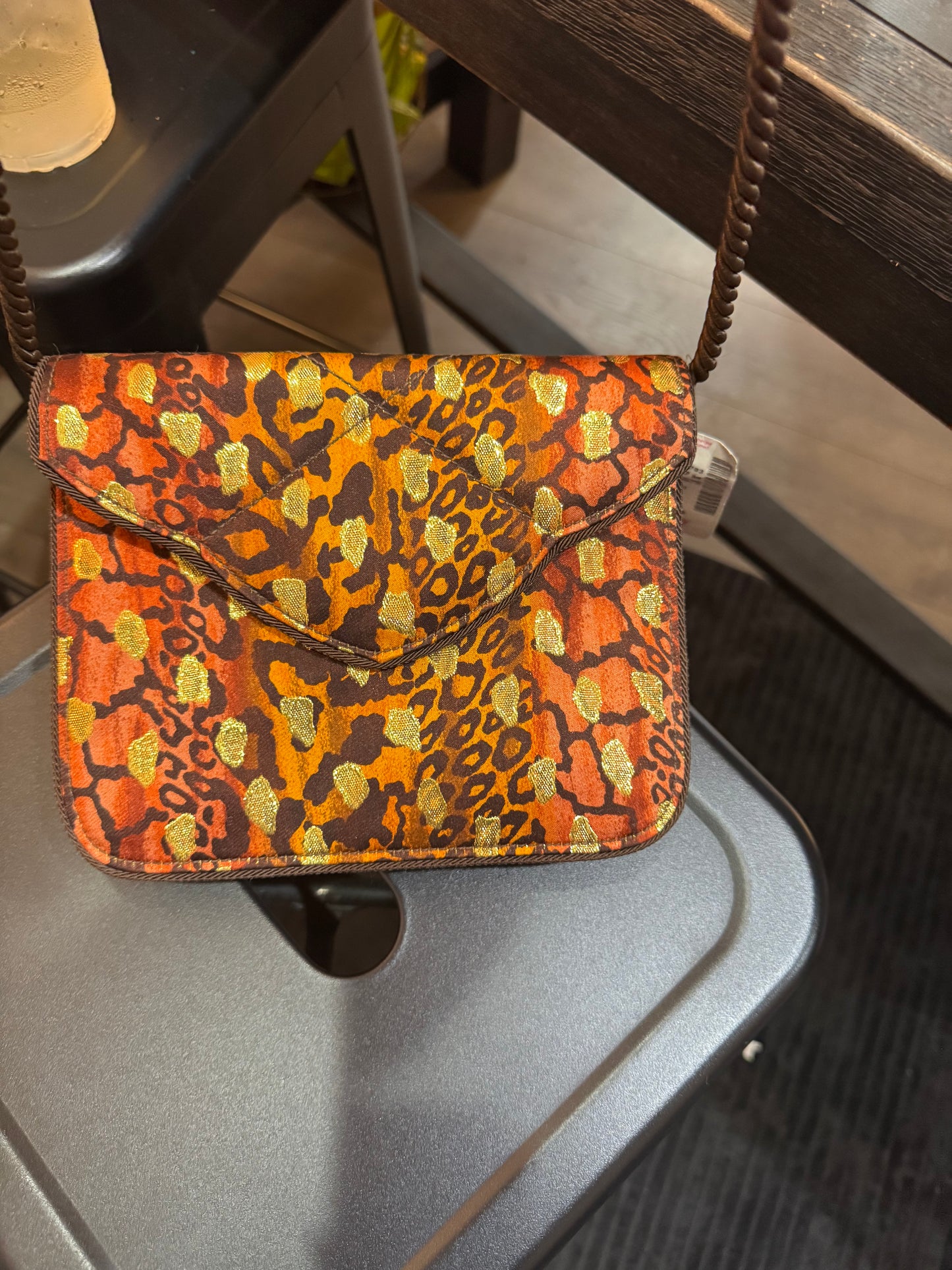 Escada vintage satin handbag