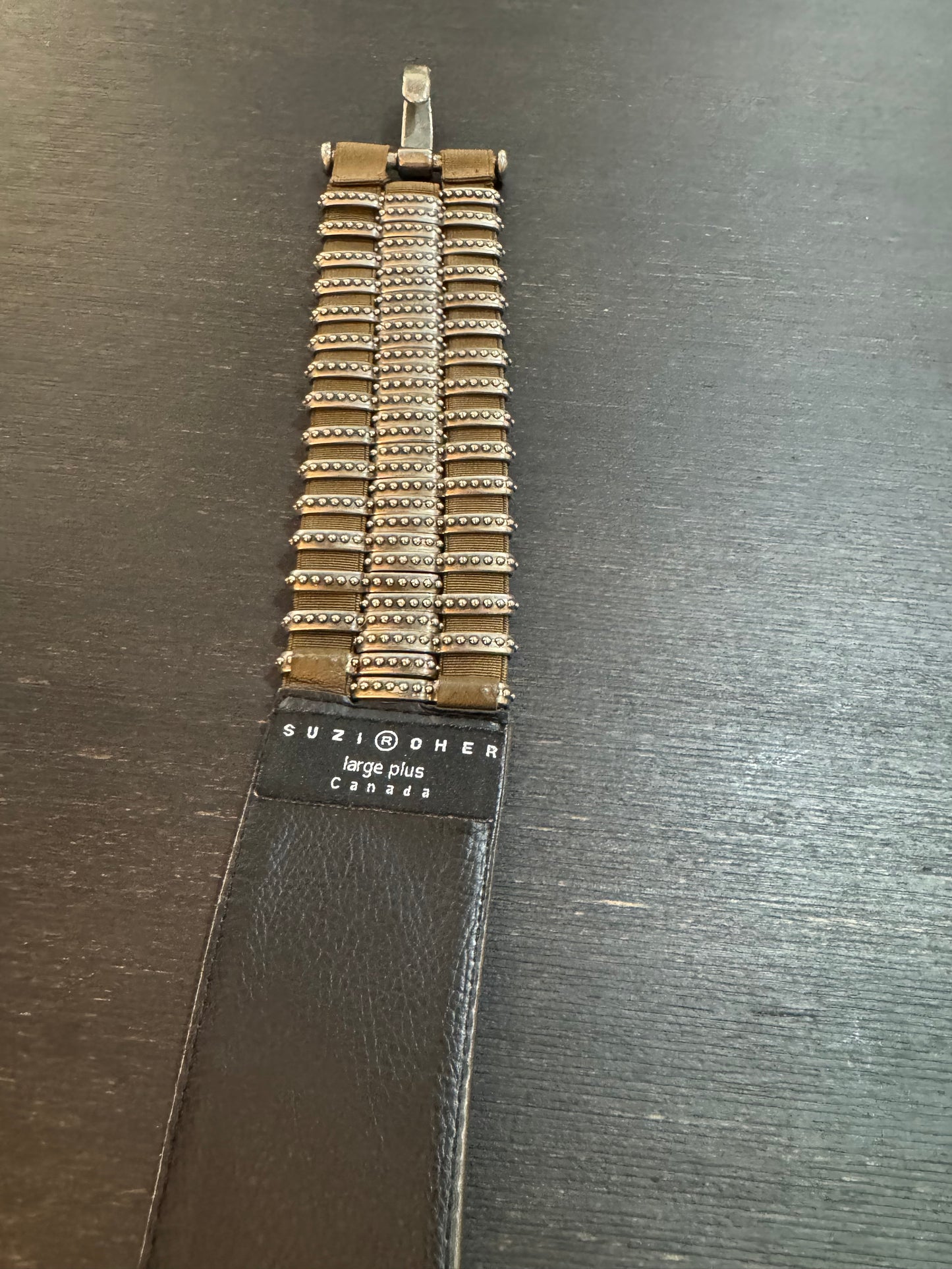 Suzi Roger belt. Distressed look