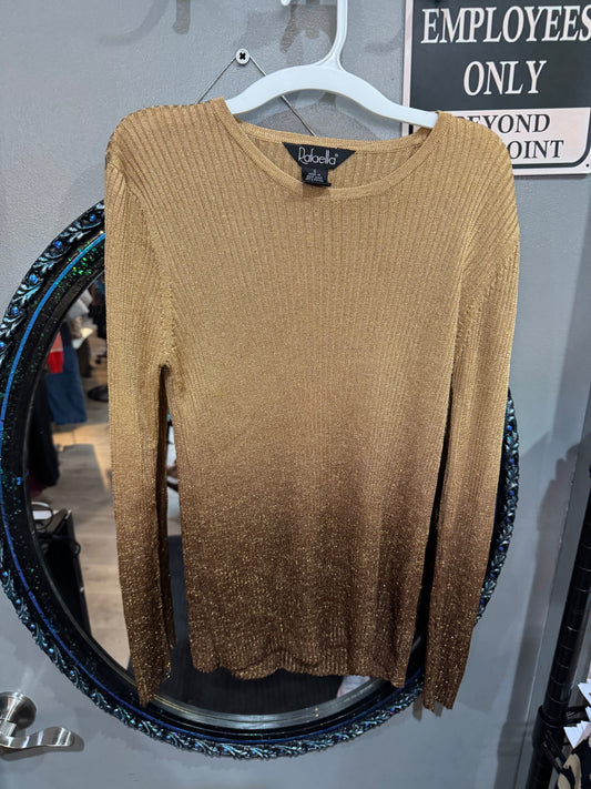 Rafaella Size Large Long Sleeve Top - Size Small