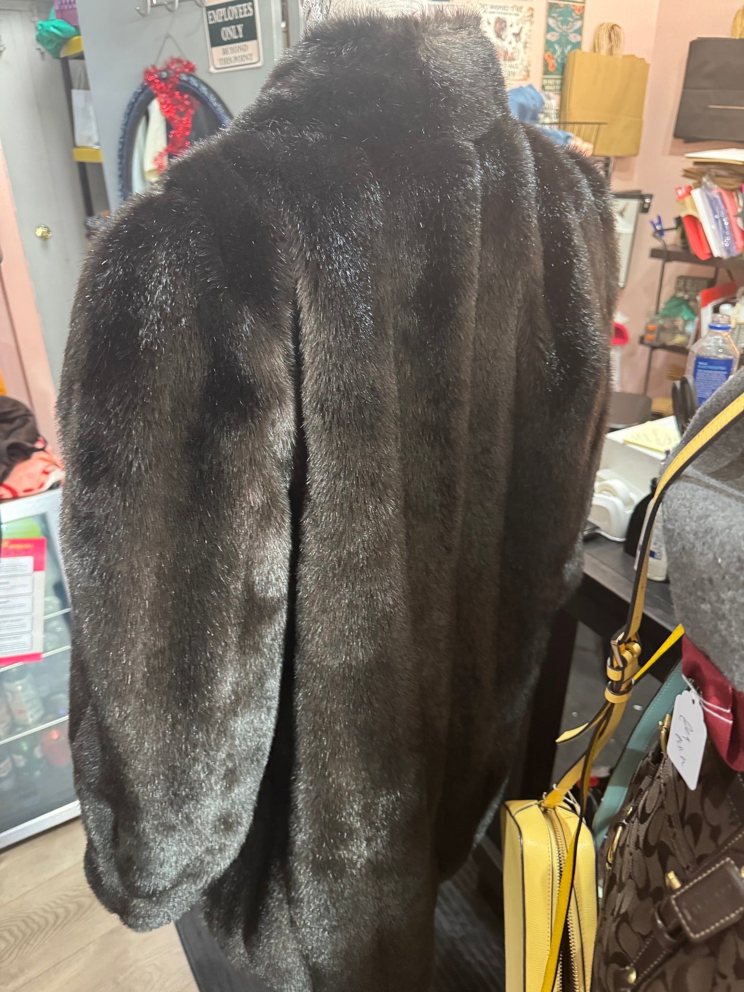 Vintage Fur Jacket - Rabbit Fur - See Measurements