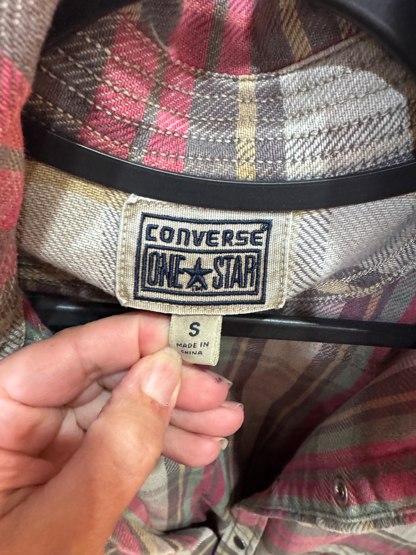 Converse Button Up Vest - Size Small