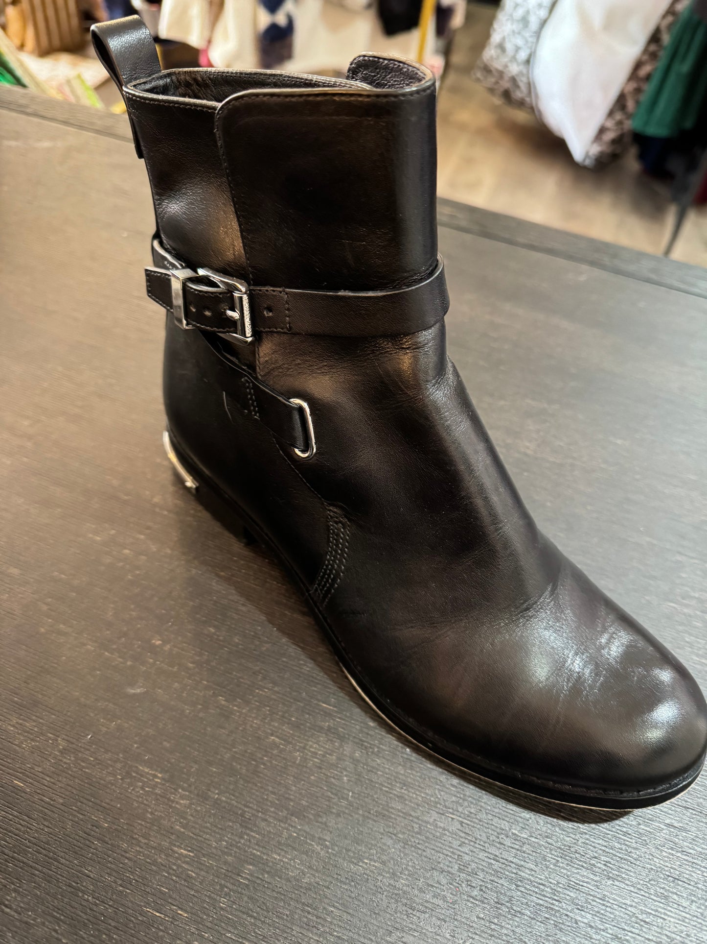 Michael Kors black womens boots