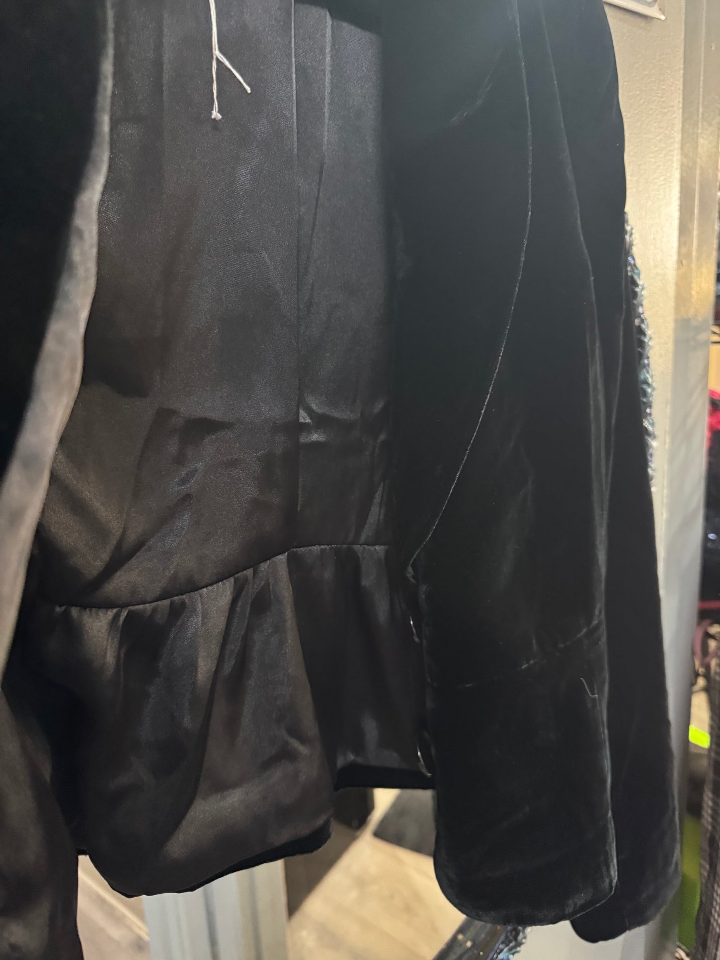 White House Black Market Velvet Feel Blazer - Size 12