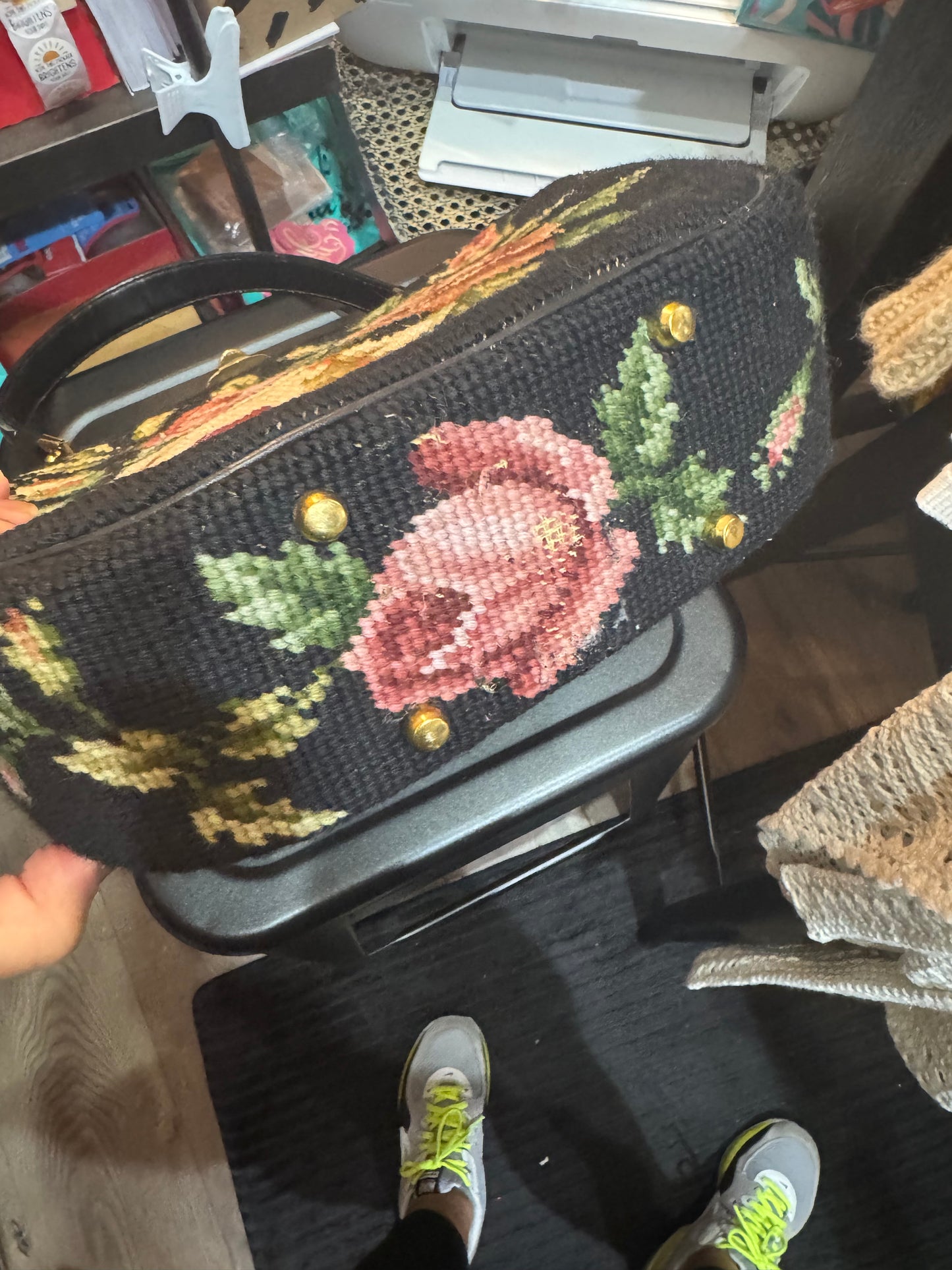 Vintage Tapestry Handbag