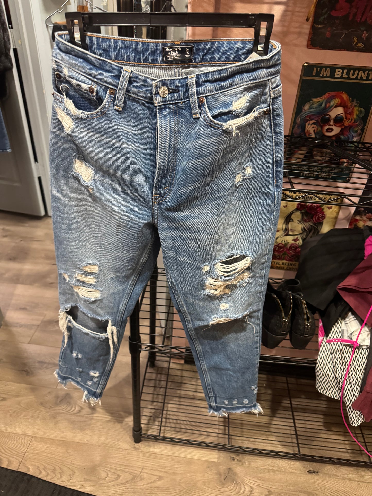 Abercrombie Jeans (Size 26/2R)