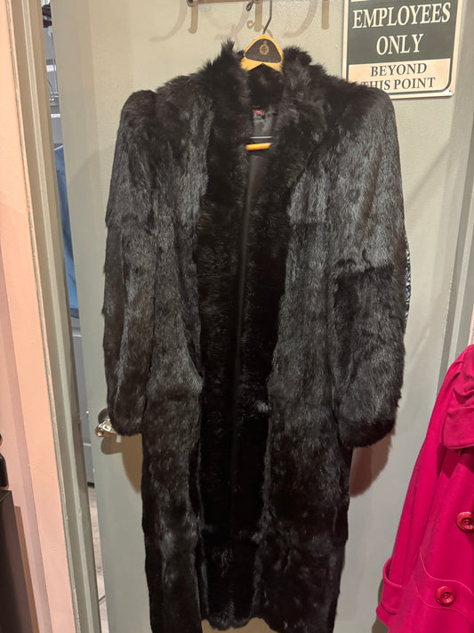 Vintage Authentic Rabbit Fur Jacket