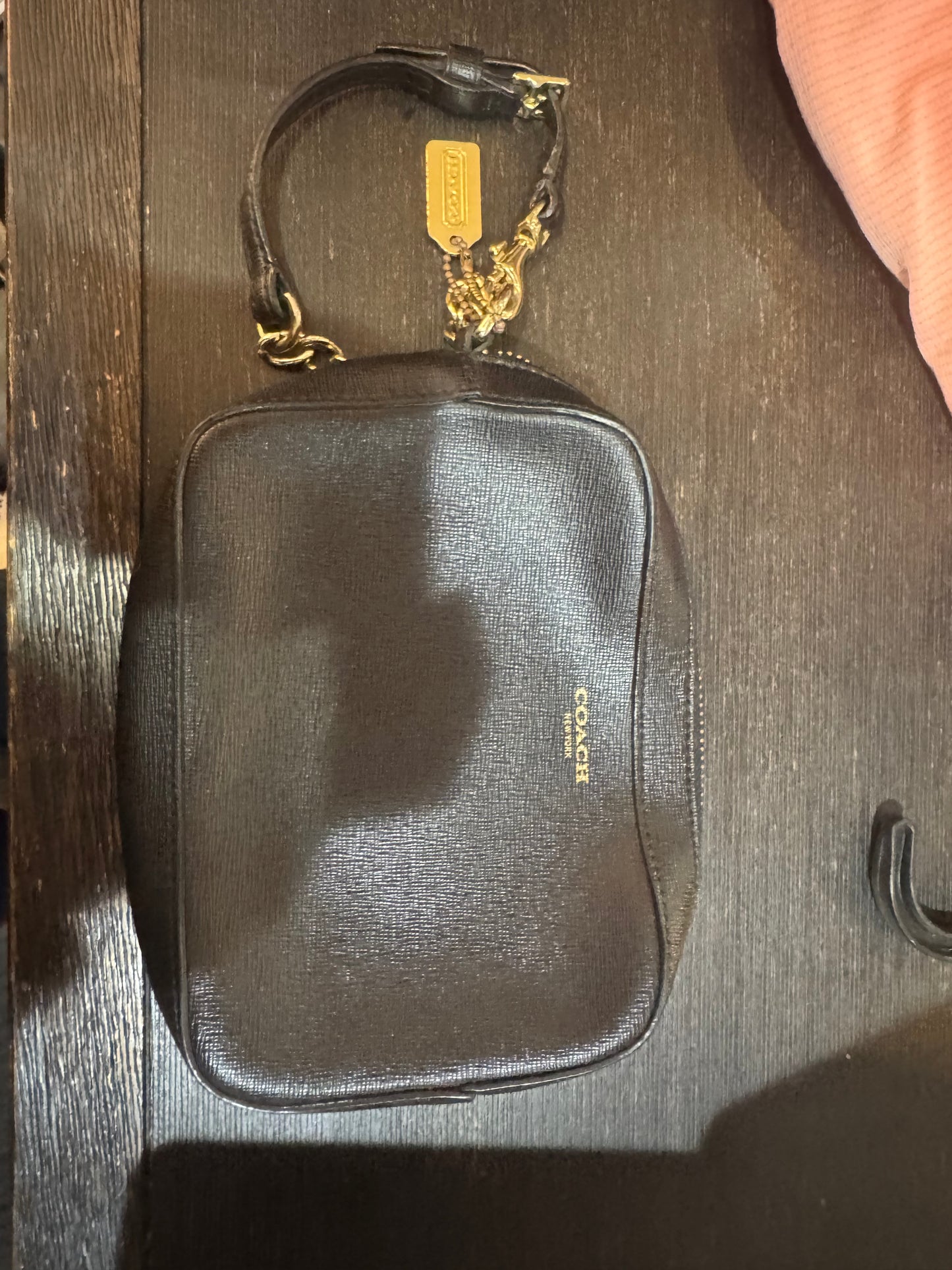 COACH Black Wristlet (wallet) Carrying