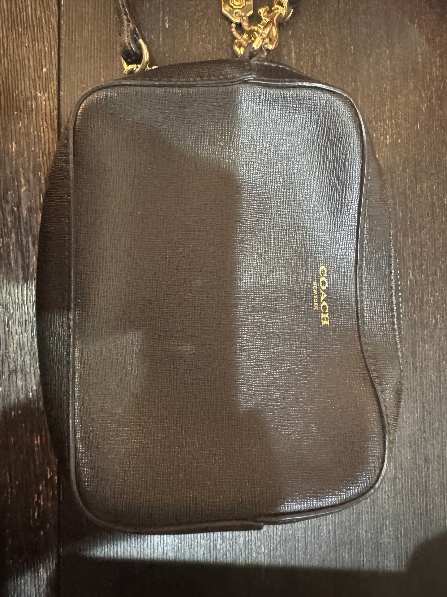 COACH Black Wristlet (wallet) Carrying