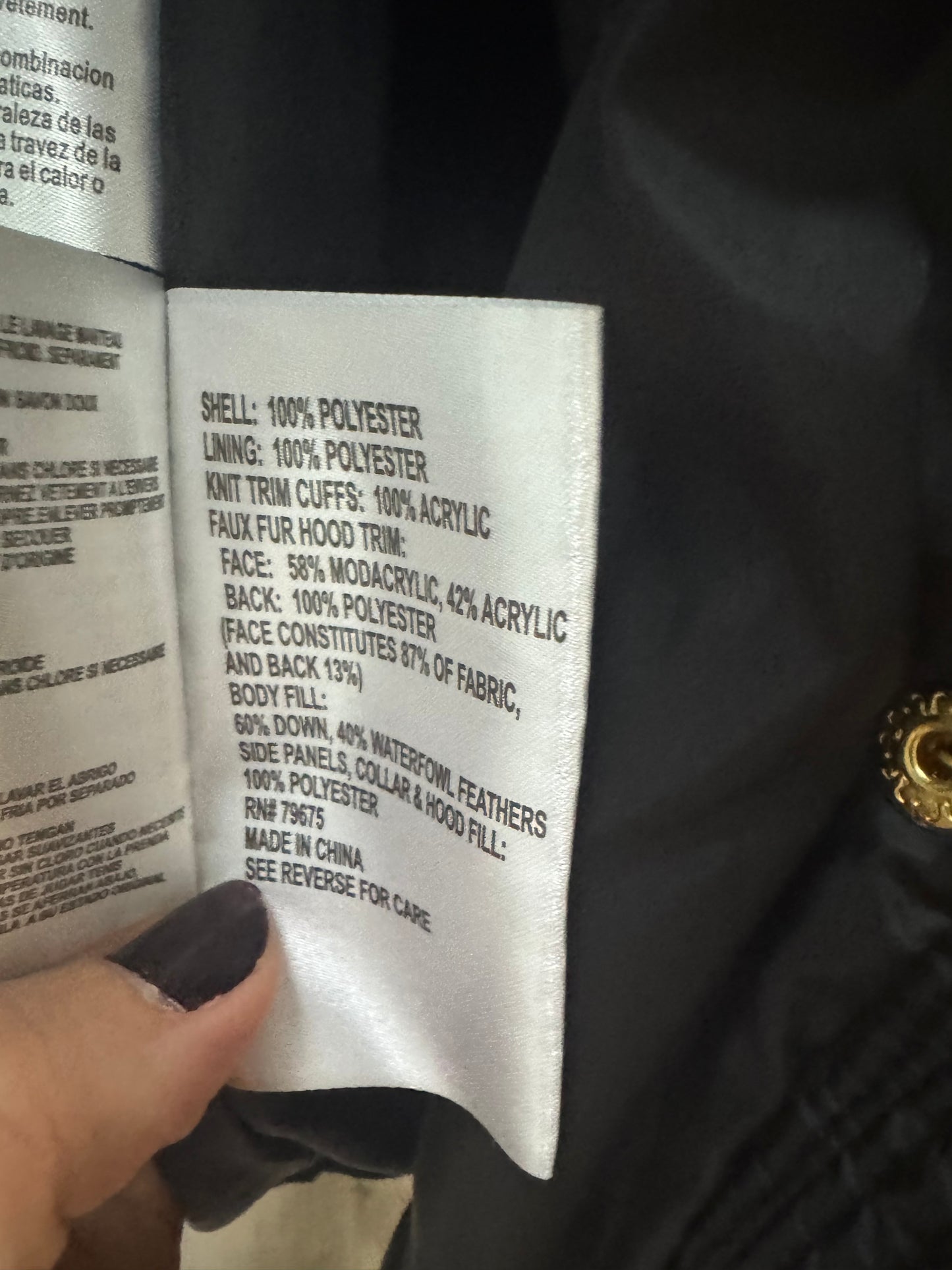 MK Puffer Jacket - Size XS