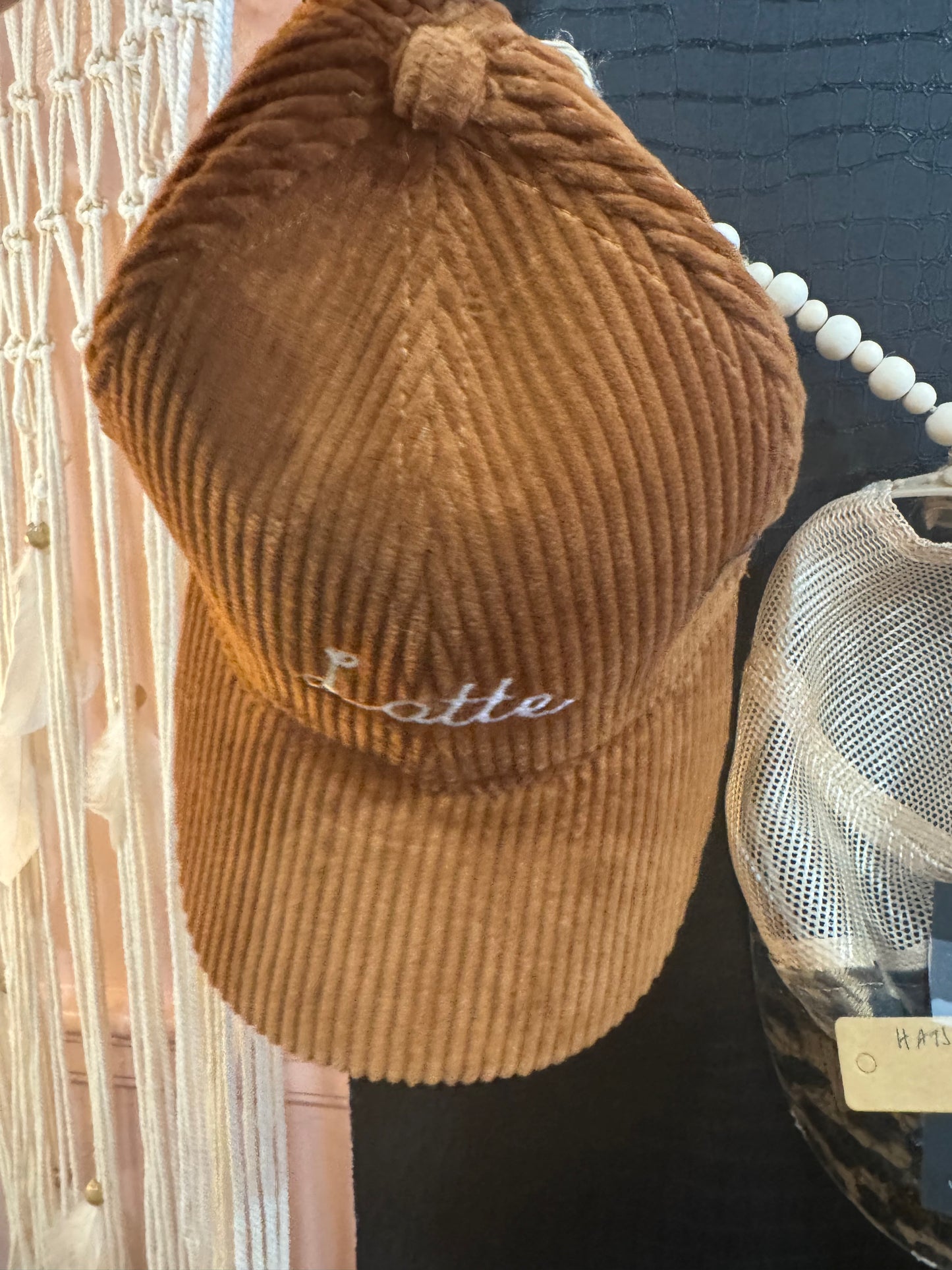 Women’s Adjustable “Latte” Ballcap