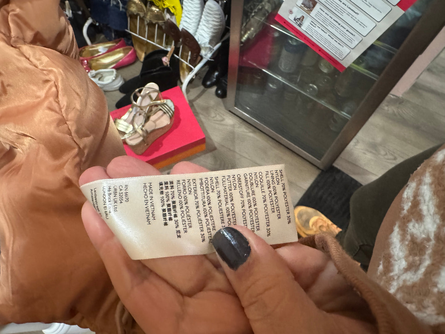 Free People Puffer Coat - Size Large