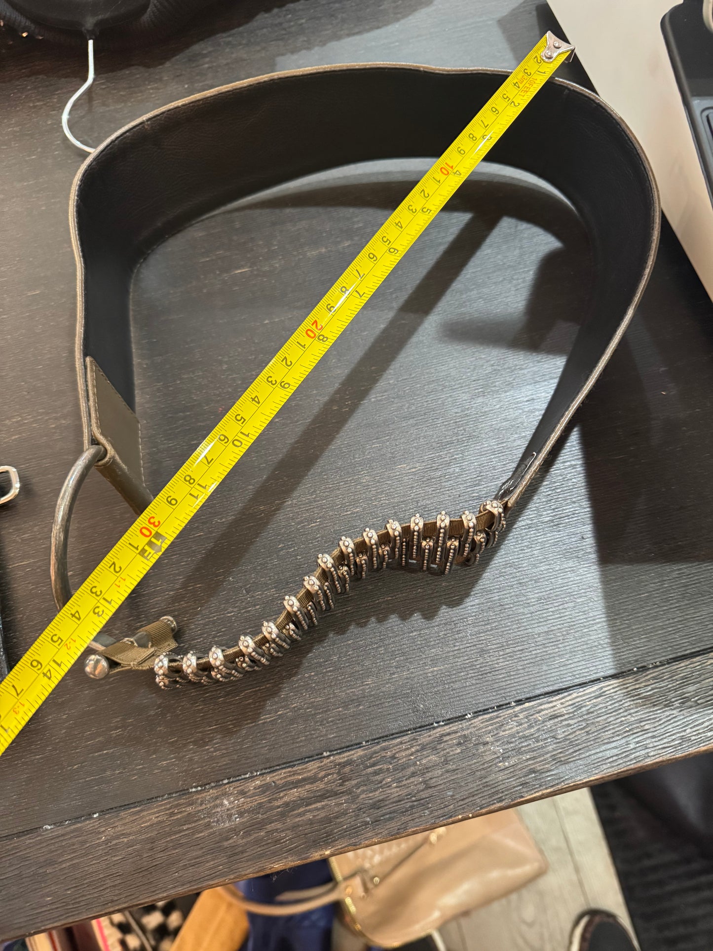 Suzi Roger belt. Distressed look