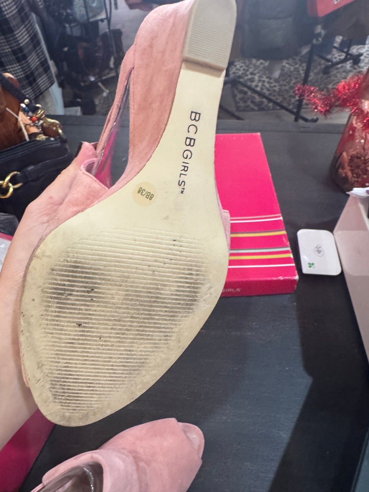 Rose Dust Color - Suede Boot - Little Wear - Size 8M