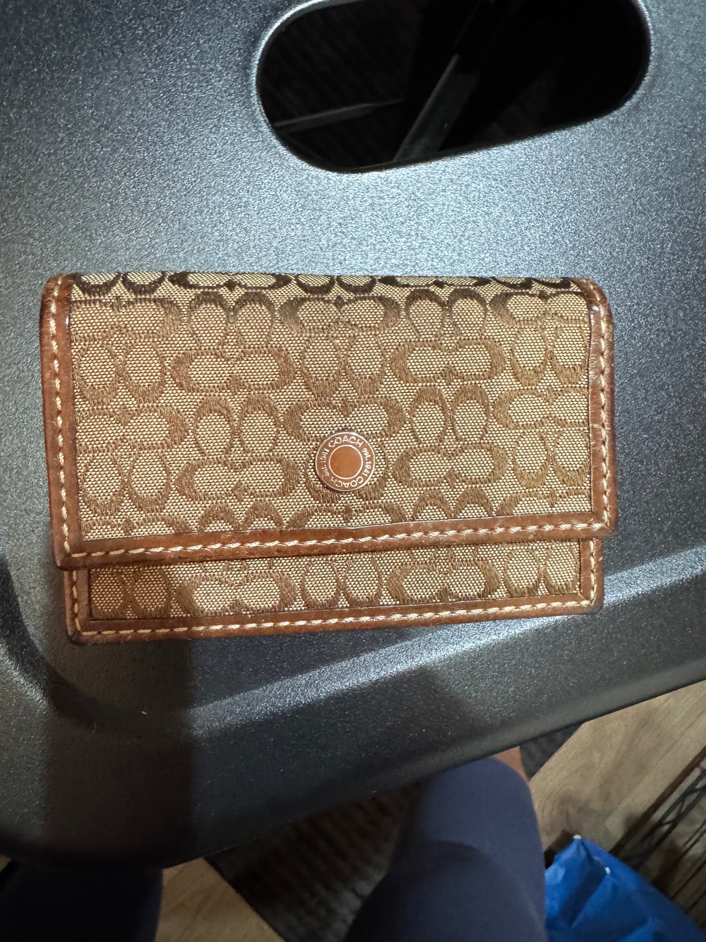 Coach card holder wallet
