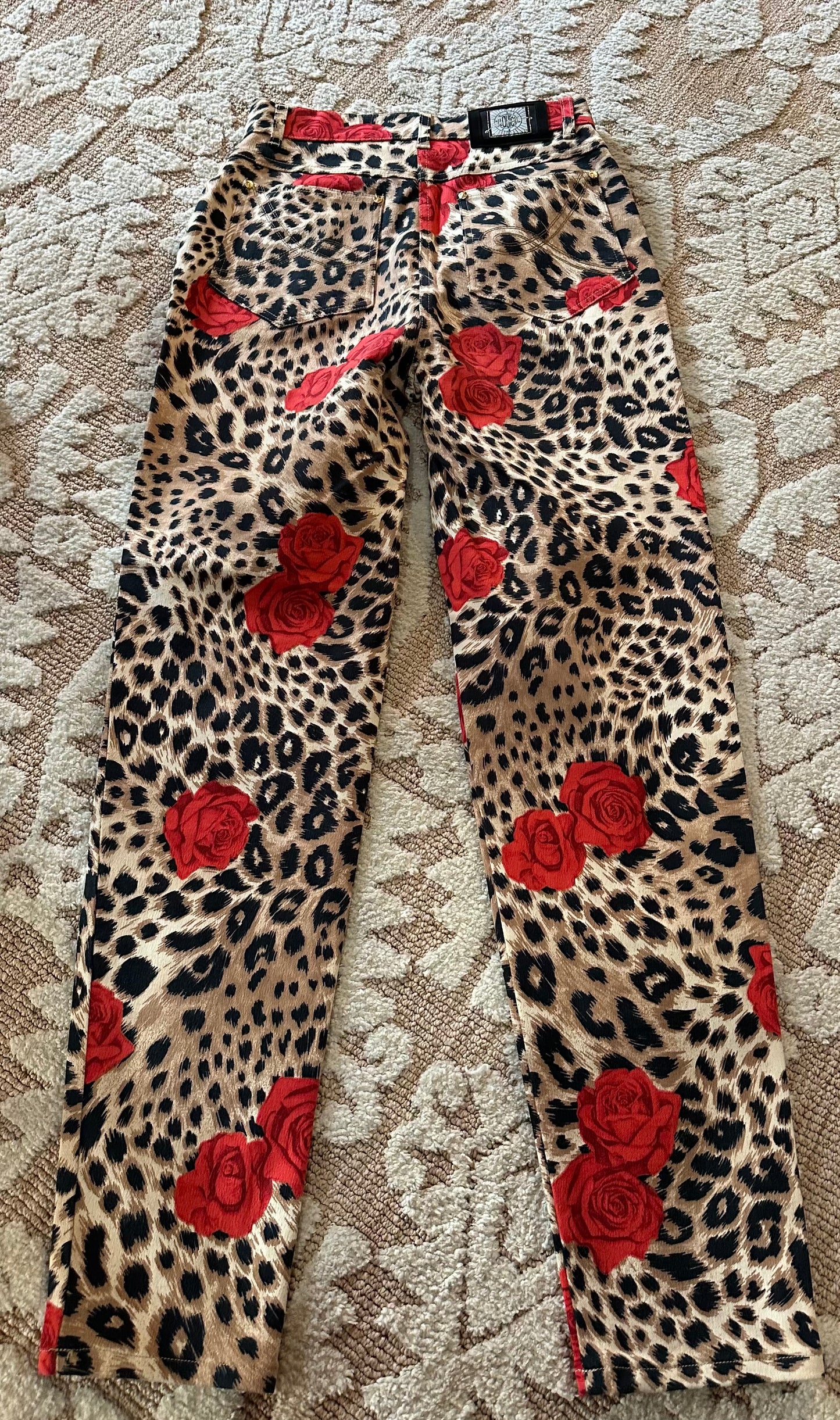 Like new! Cool pattern! Laurel Jeans