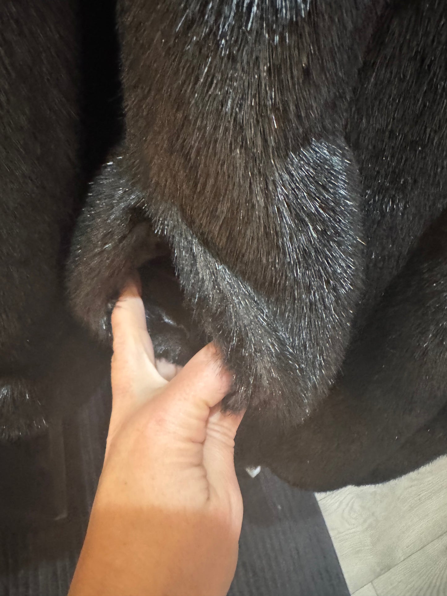 Vintage Fur Jacket - Rabbit Fur - See Measurements