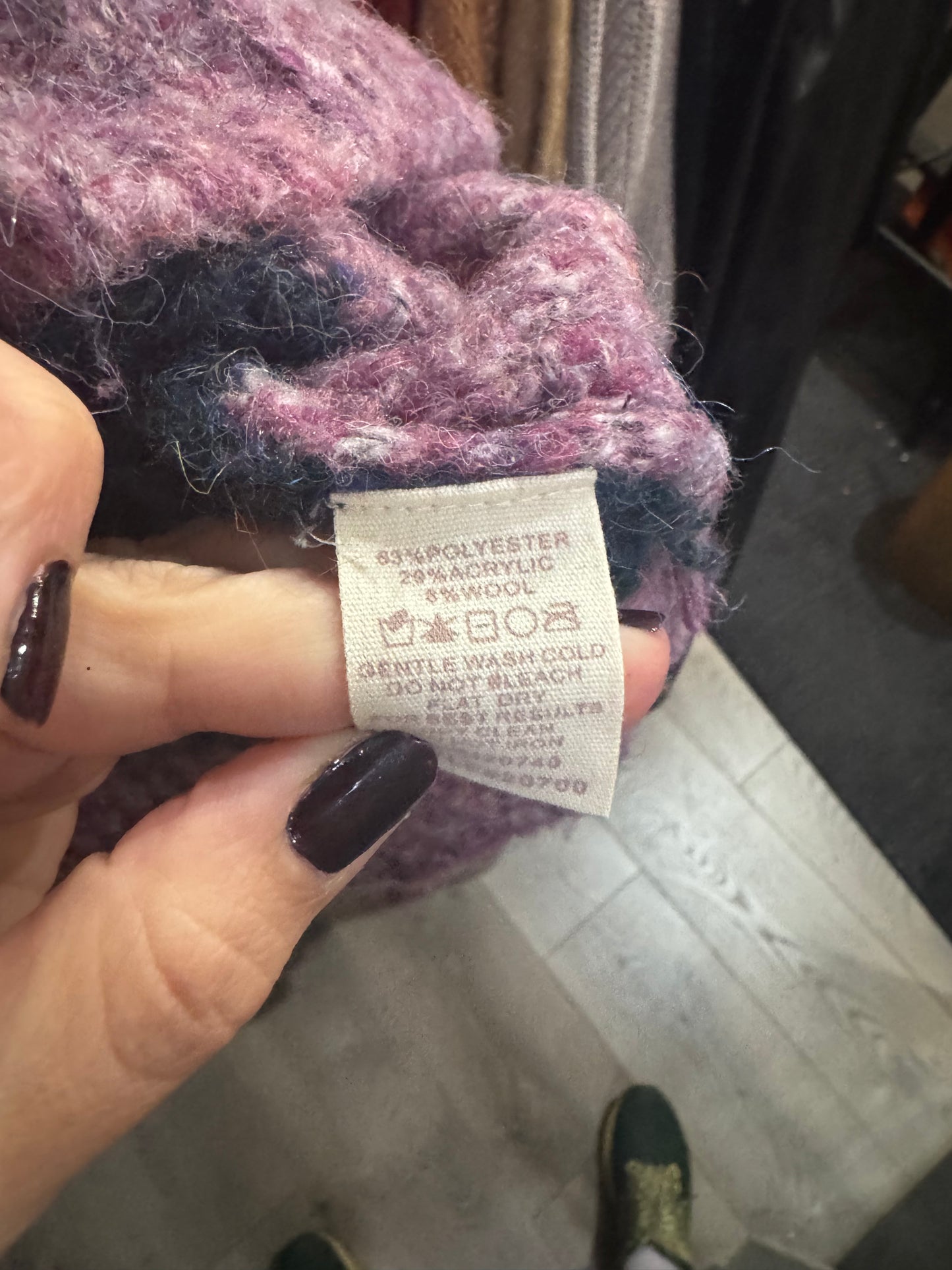 Mystree Turtleneck Sweater - Size Medium