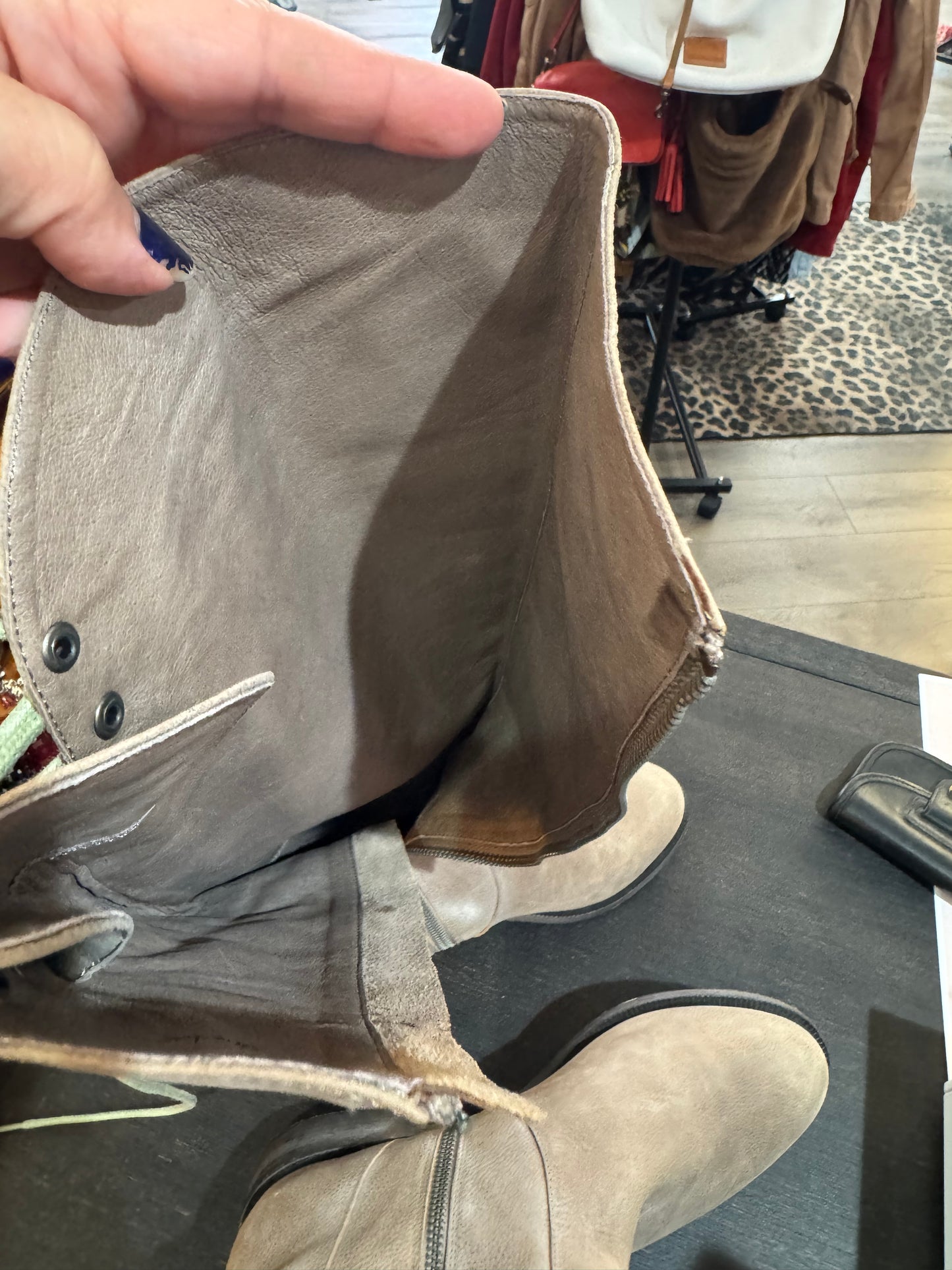 JOIE High Leg Boots - Size 29 1/2