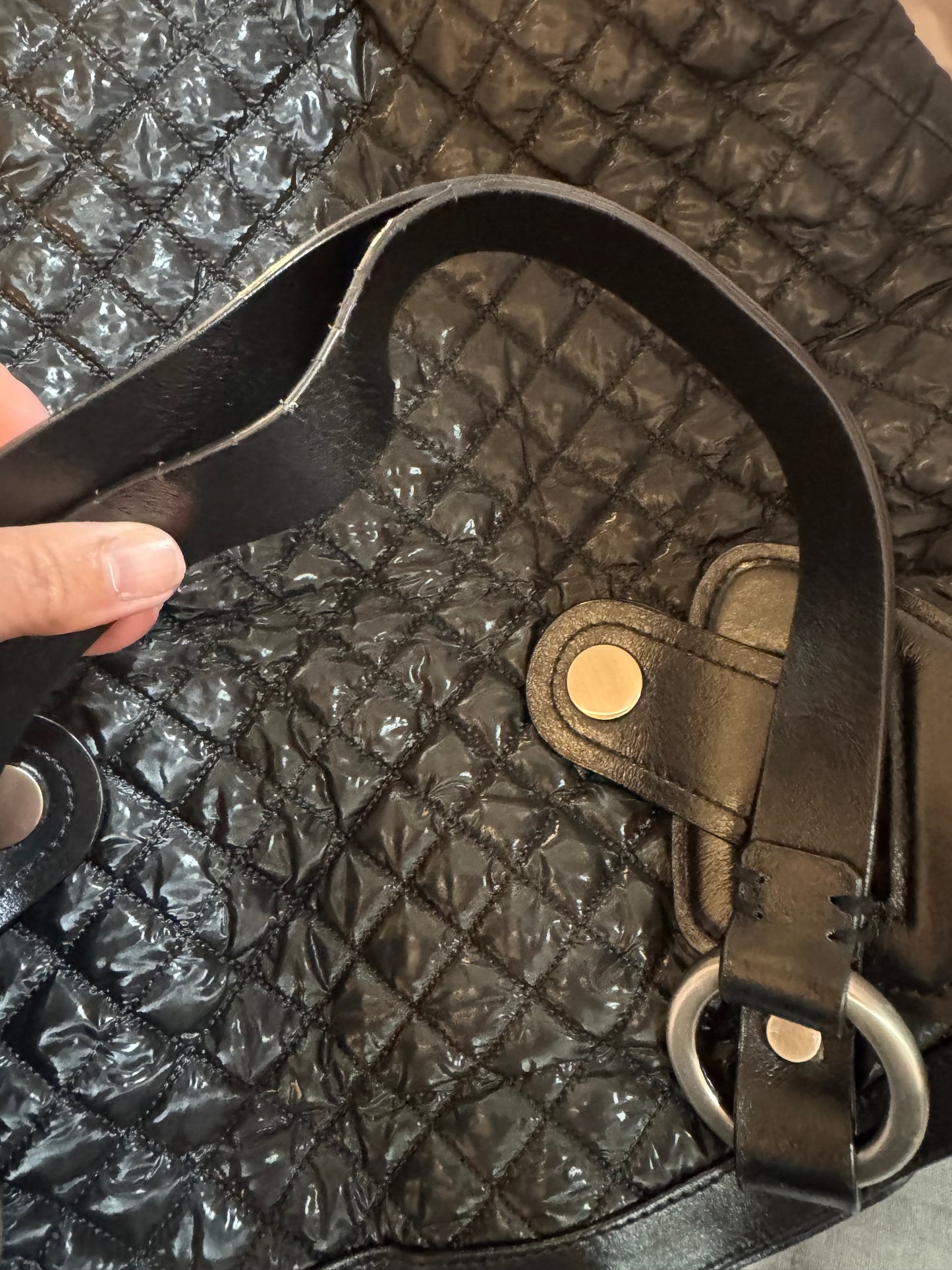 Lloyd black shoulder bag