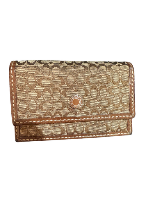 Coach card holder wallet