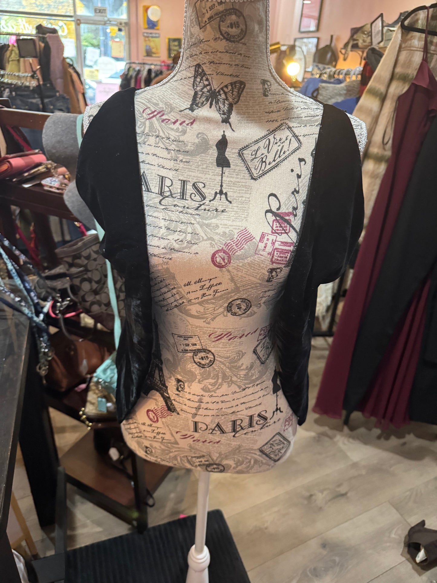 Zara Brand Black Vest - Size XS