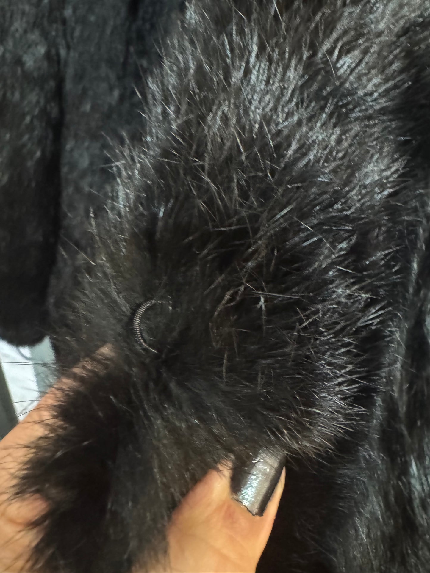 Vintage Authentic Rabbit Fur Jacket