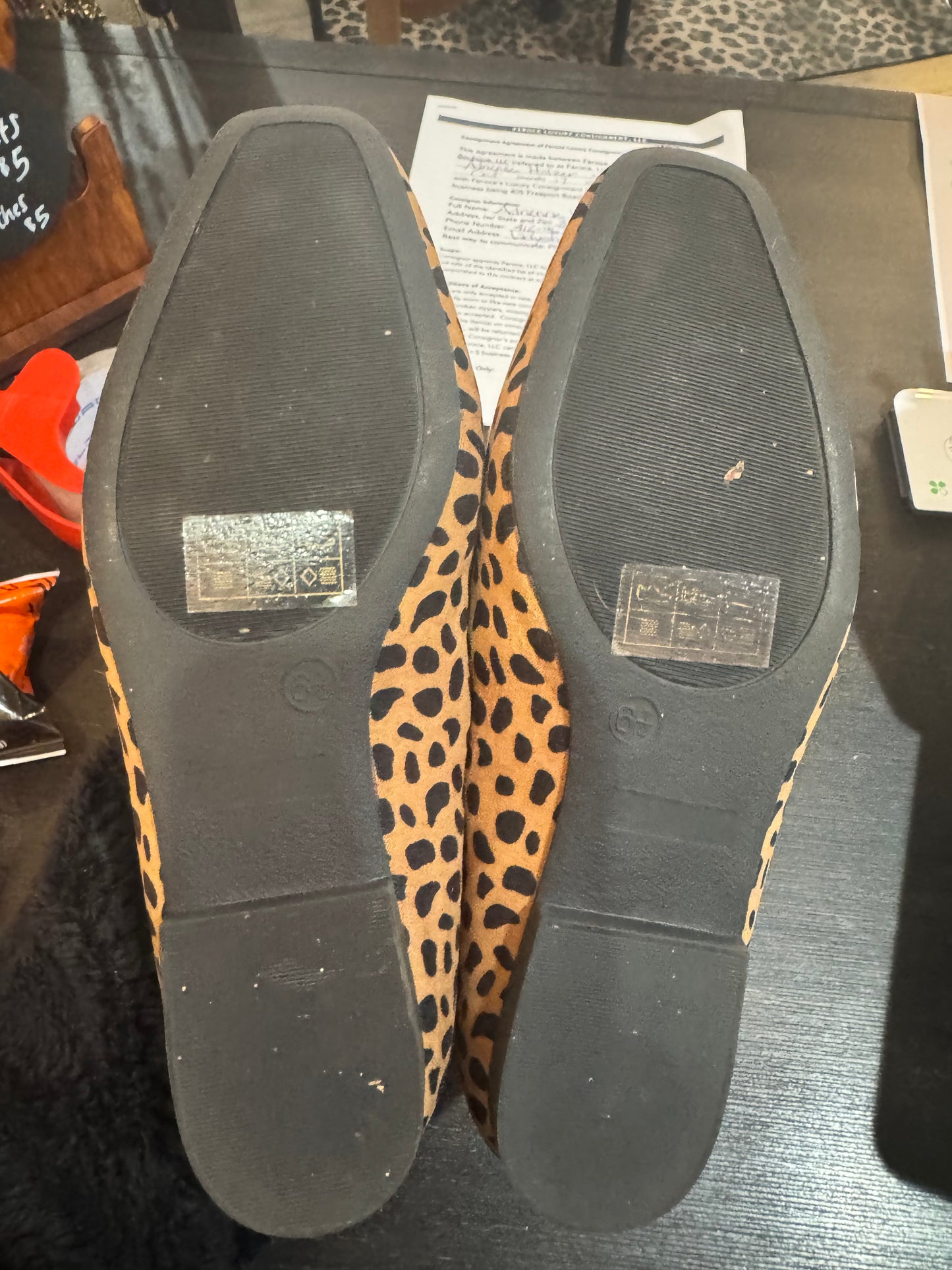 Printed Women’s Loafers - Size 6.5