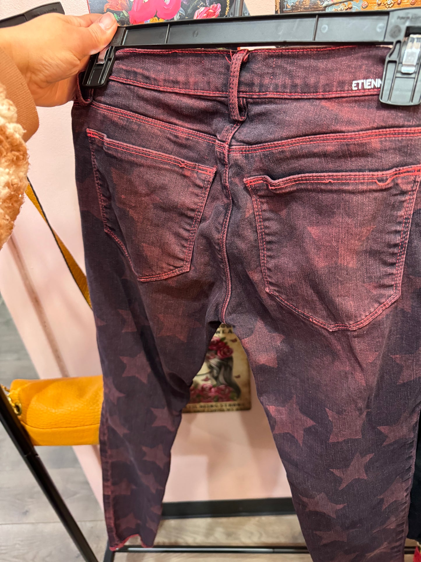 Etienne Marcel star print jeans